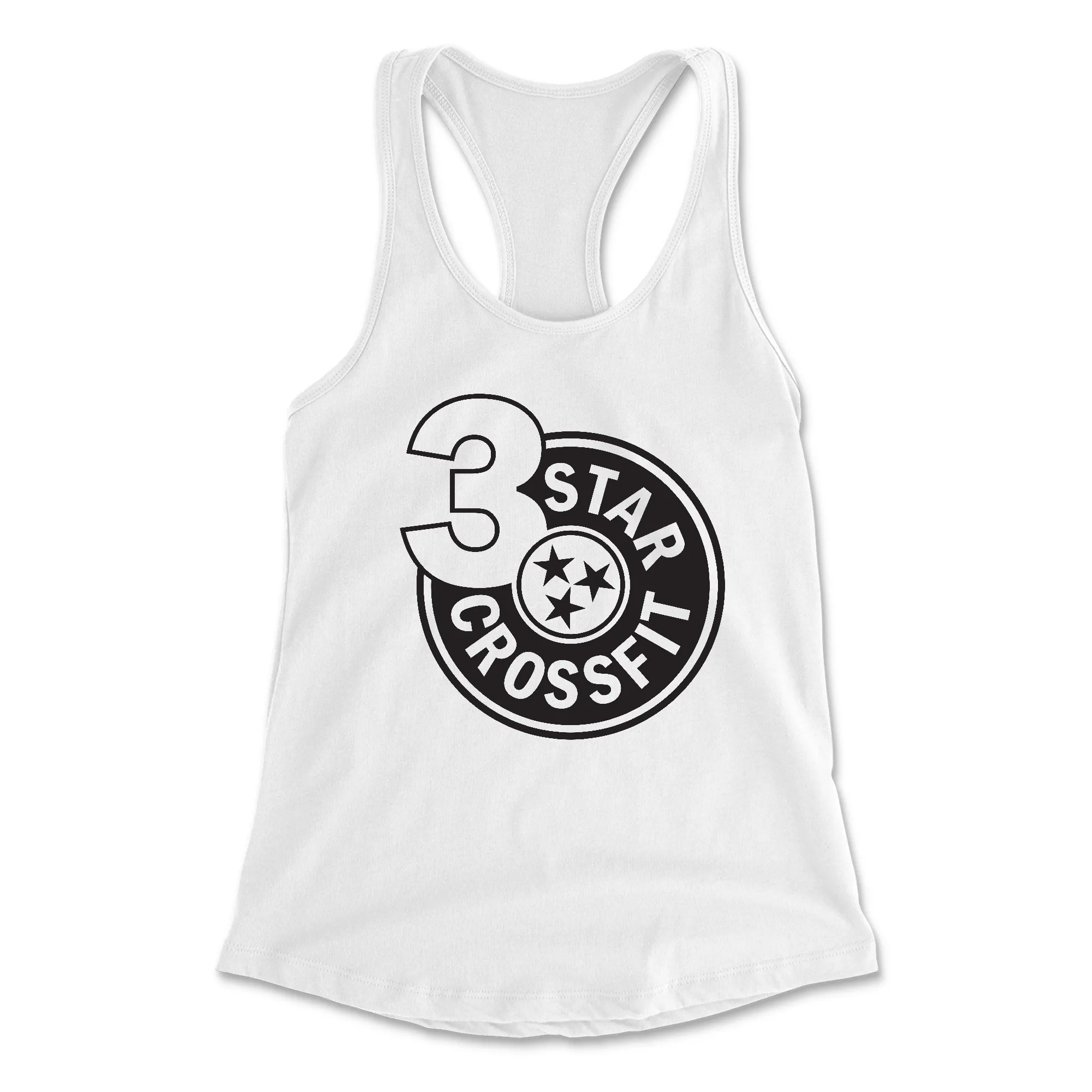 3 Star CrossFit One Color Womens - Tank Top