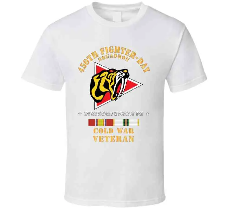 450th Fighter-day Squadron - Cold War W Cold Svc X 300 T Shirt