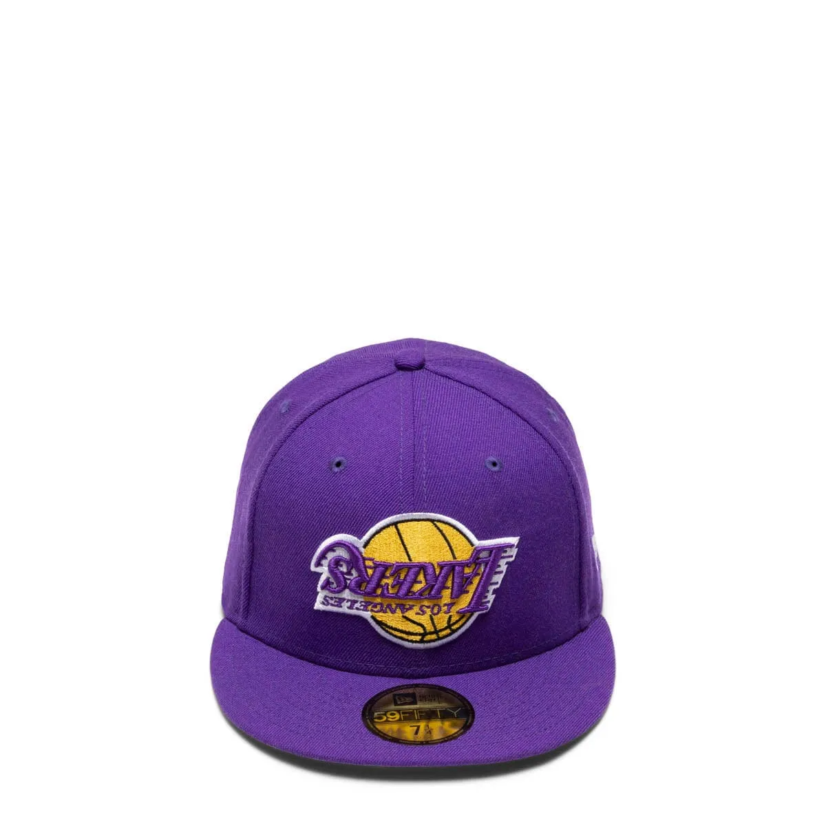 59FIFTY LOS ANGELES LAKERS UPSIDE DOWN LOGO FITTED CAP