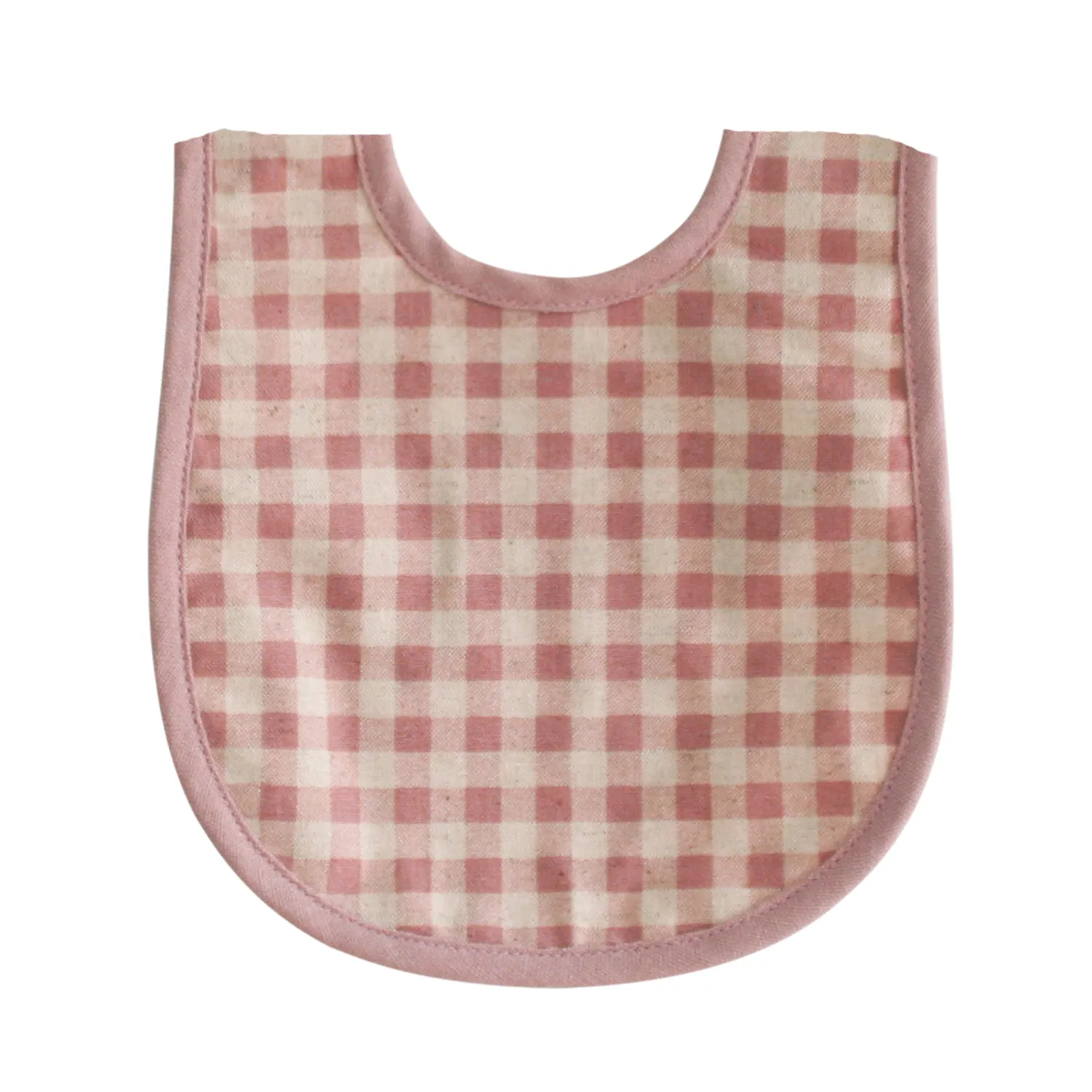 Alimrose - Bib Rose Check Linen