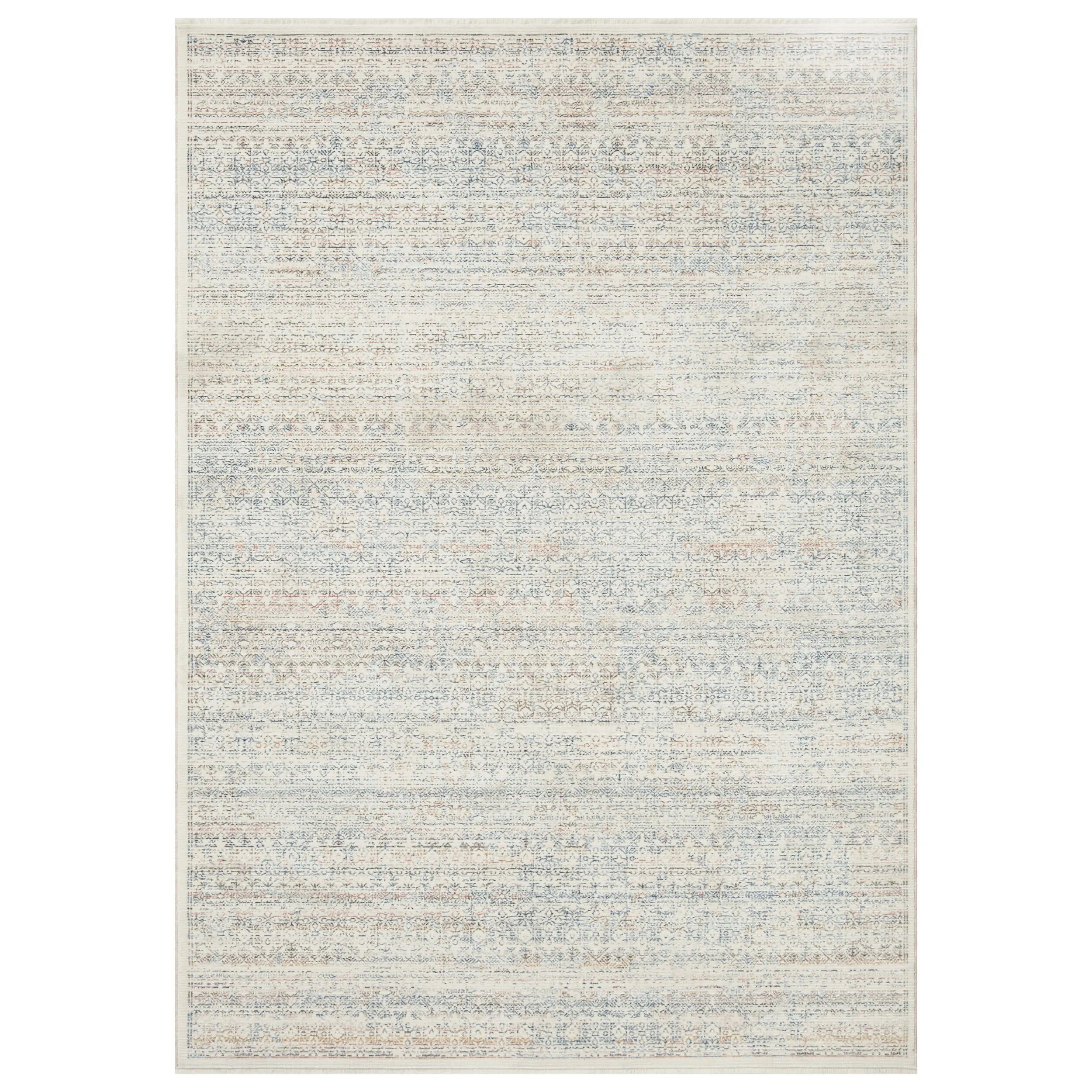 Amber Lewis x Loloi Rug Zuma ZUM-01, Ivory/Multi