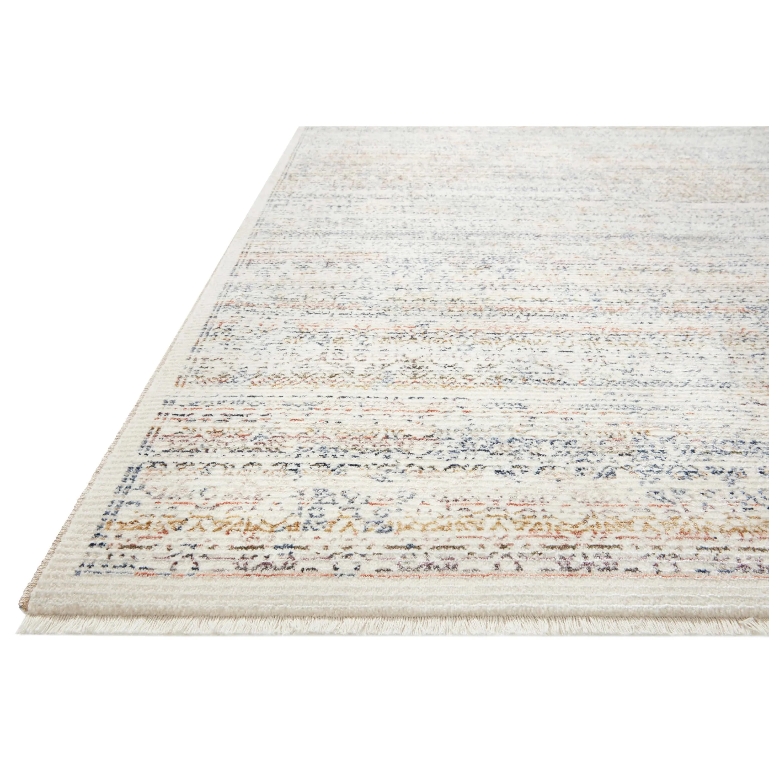 Amber Lewis x Loloi Rug Zuma ZUM-01, Ivory/Multi