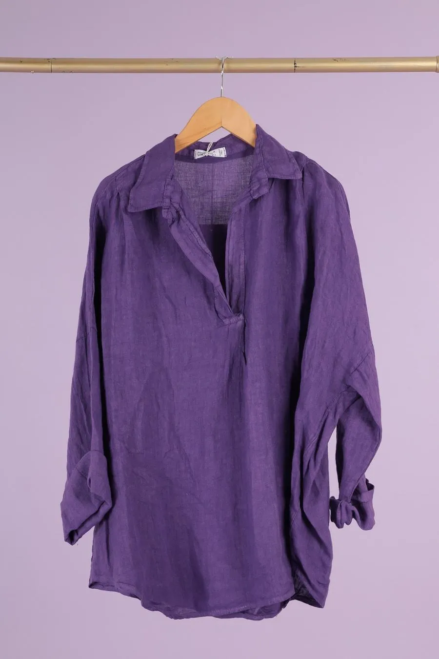 Anne   Kate Italian Orivieto Linen Shirt