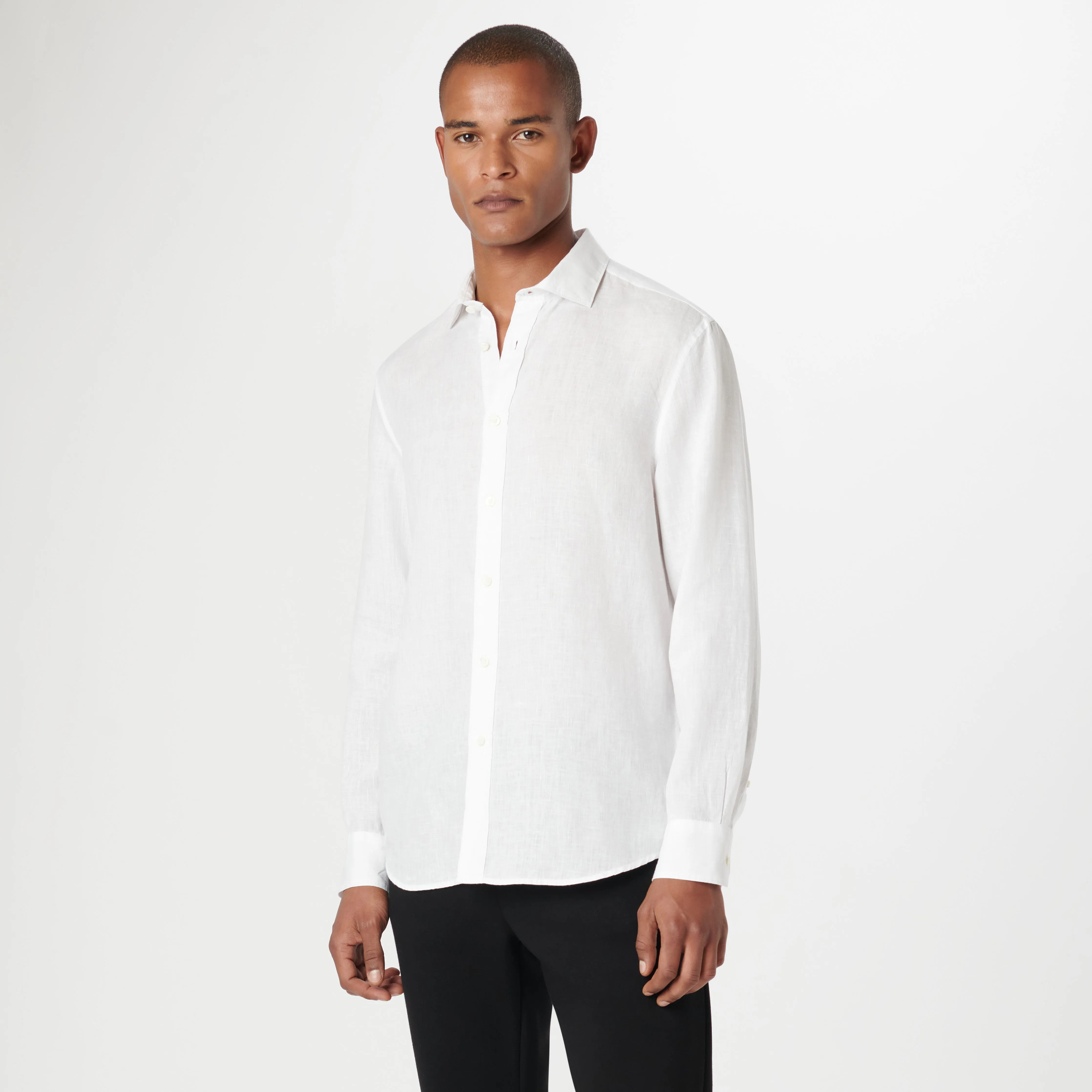 AXEL Solid Linen Shirt