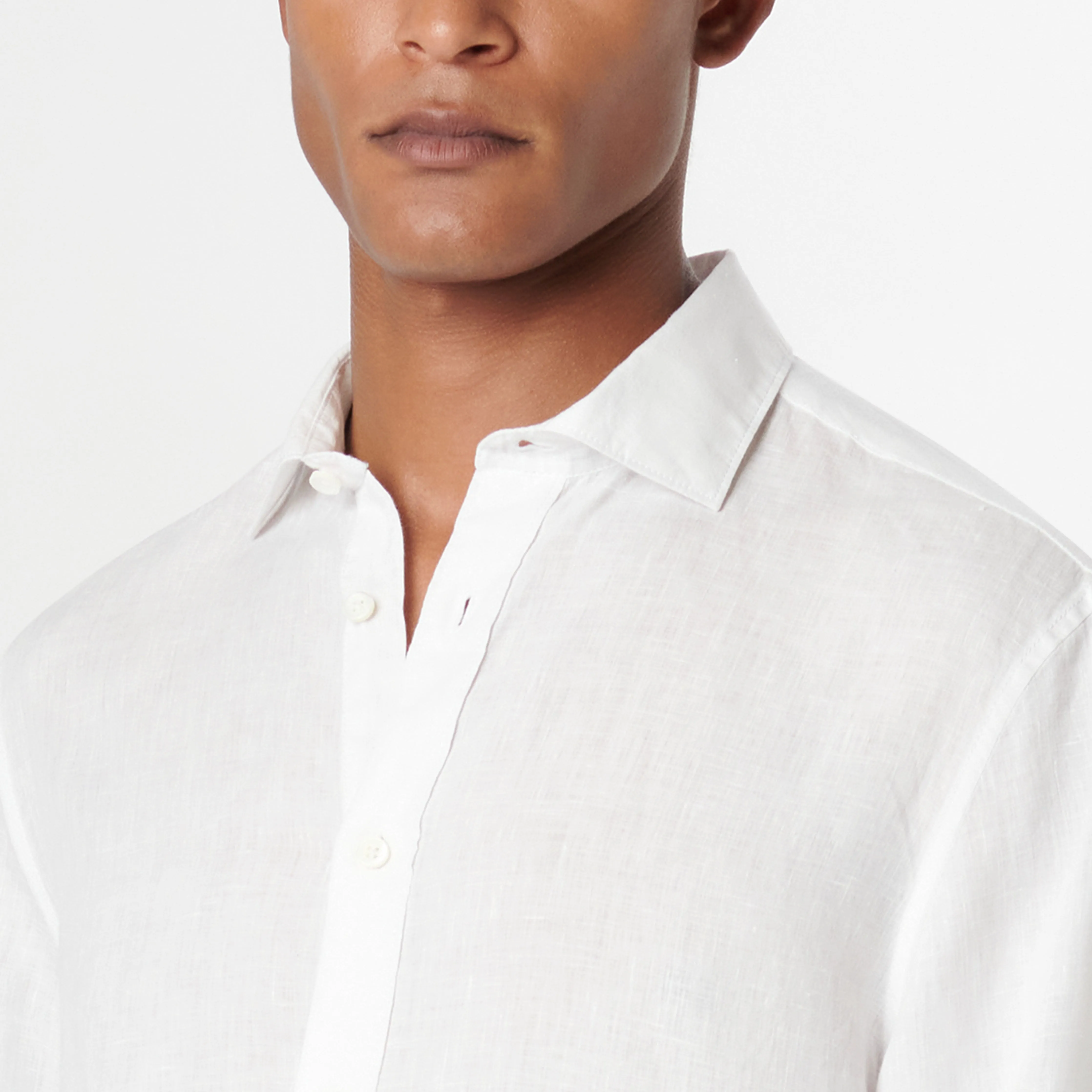 AXEL Solid Linen Shirt