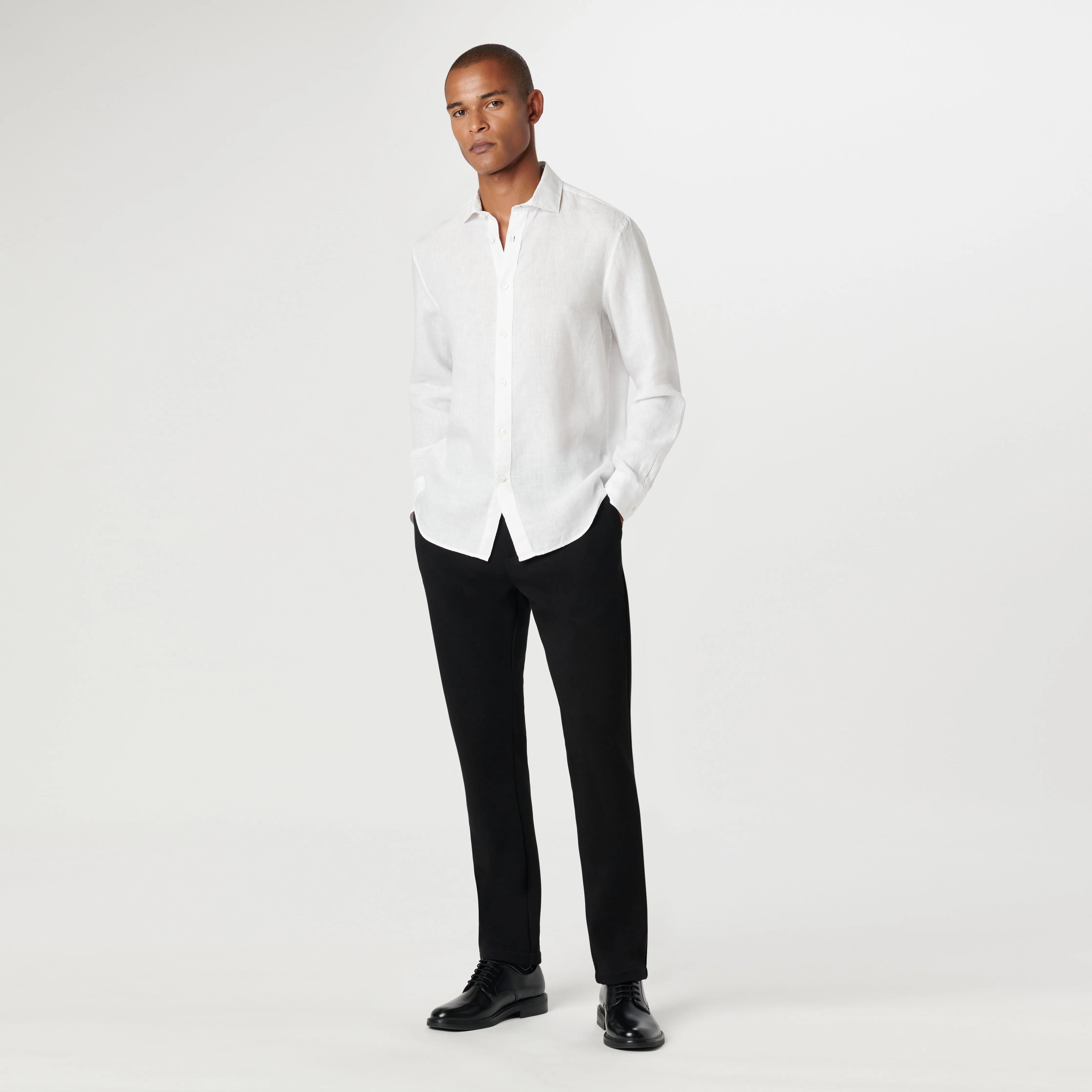 AXEL Solid Linen Shirt