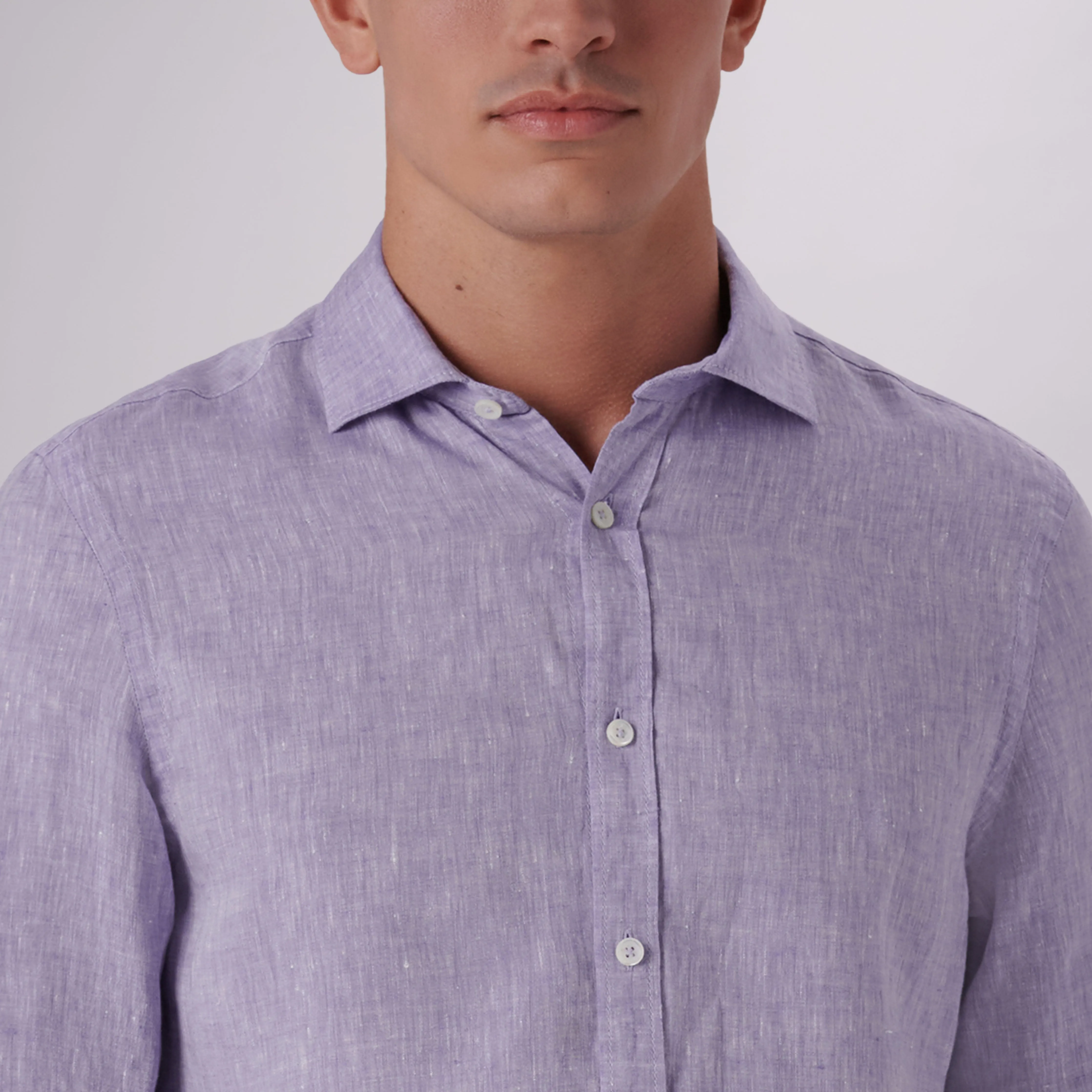 AXEL Solid Linen Shirt