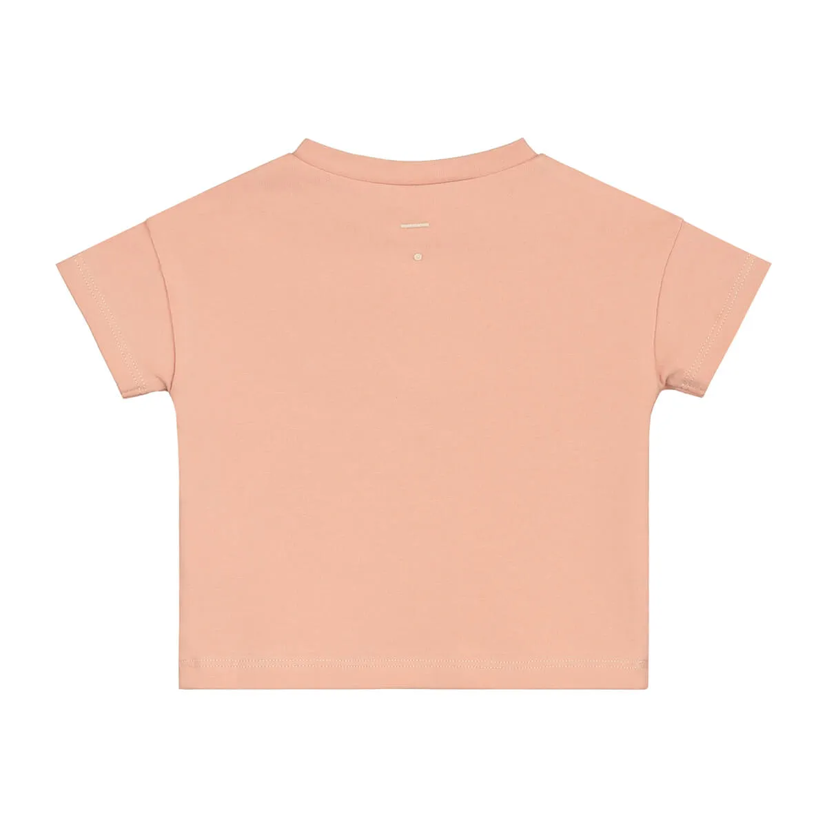 Baby Short Sleeve Henley Tee in Rustic Clay by Gray Label - Last One In Stock - 1-3 Months