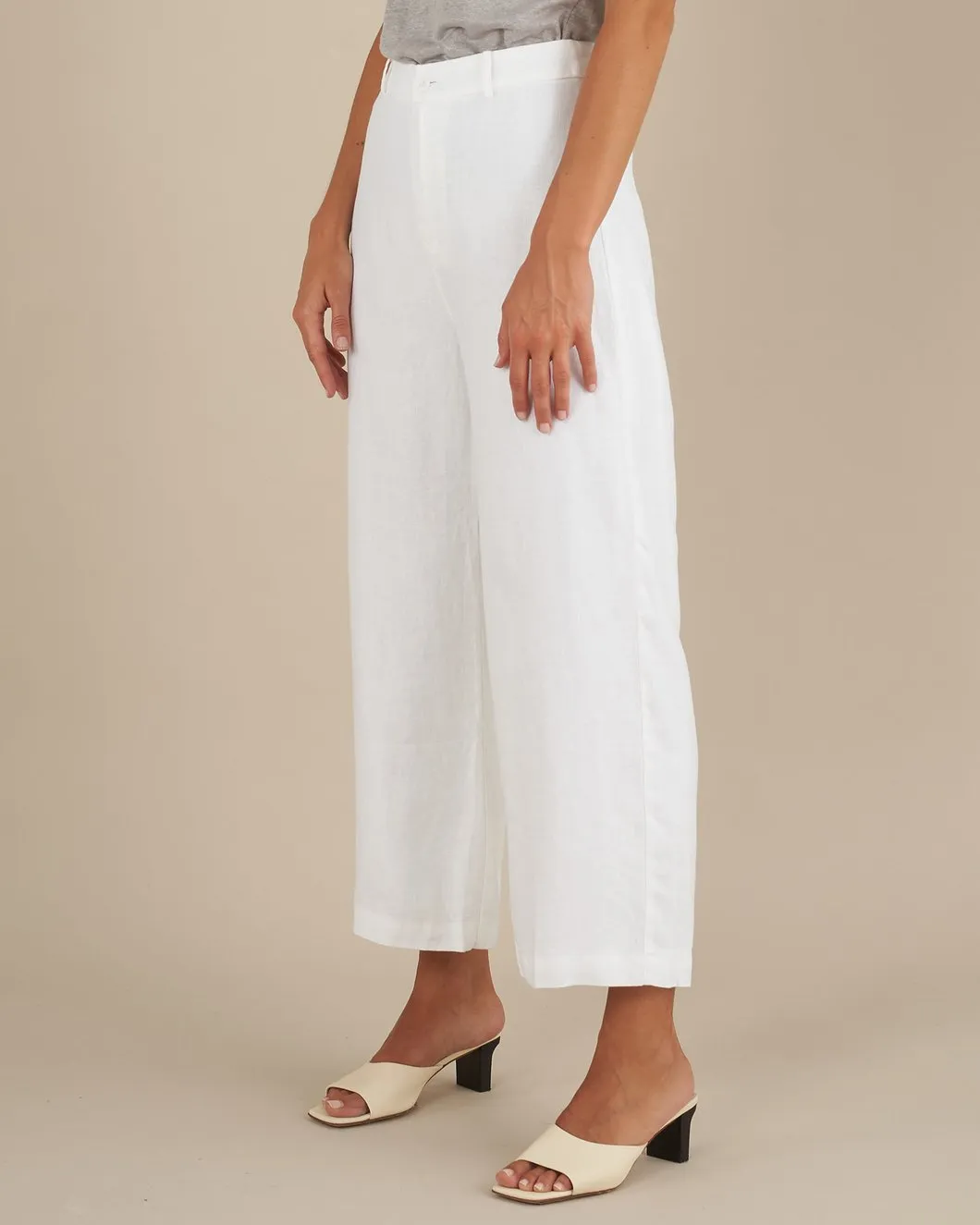 Barossa Linen Pant (White)