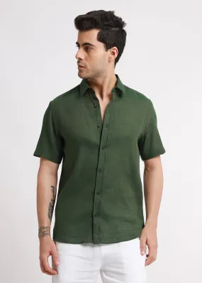 Batiste Green Linen shirt