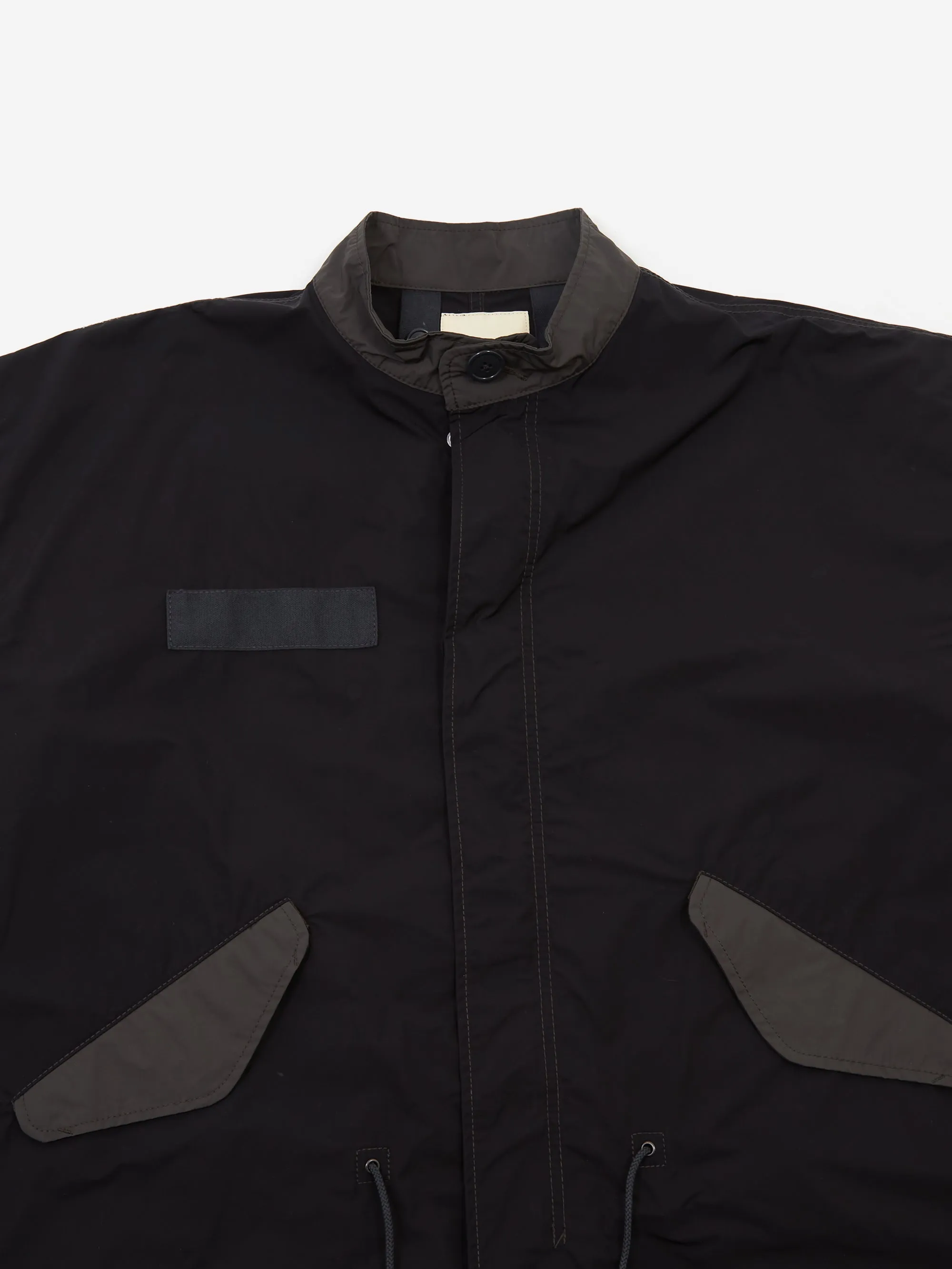 Beams Boy Solotex M-65 Parka - Black