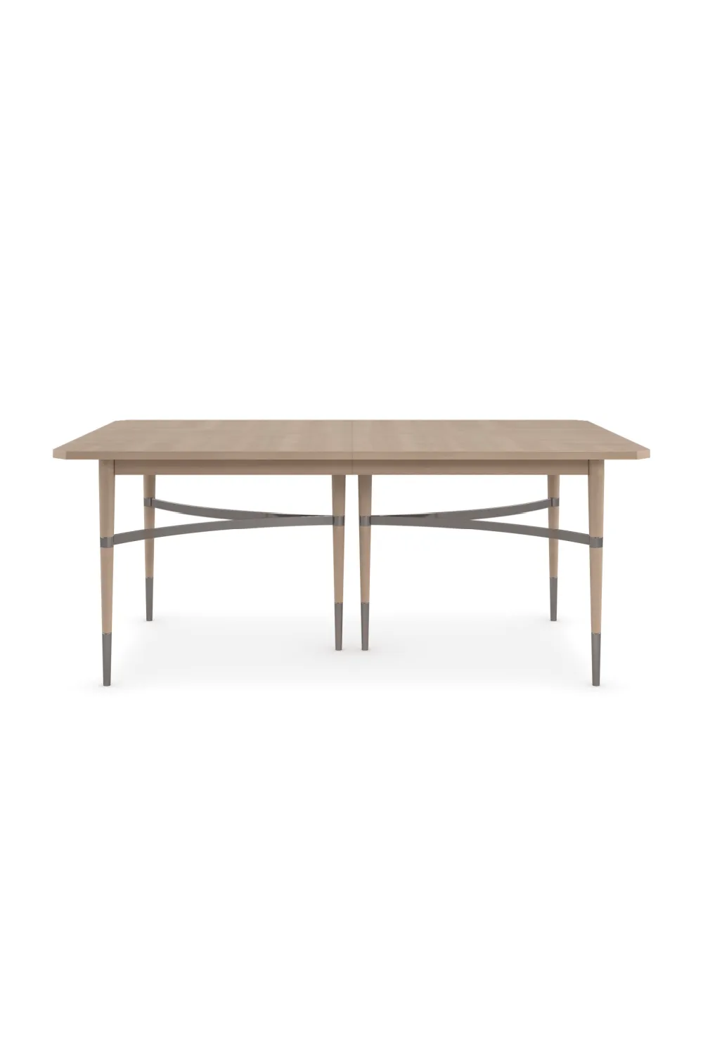 Beige Extendable Dining Table | Caracole Here to Accommodate