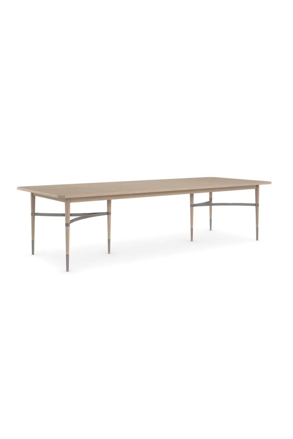 Beige Extendable Dining Table | Caracole Here to Accommodate