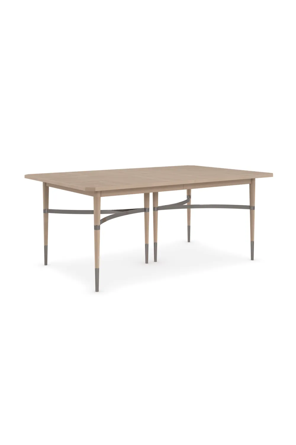 Beige Extendable Dining Table | Caracole Here to Accommodate