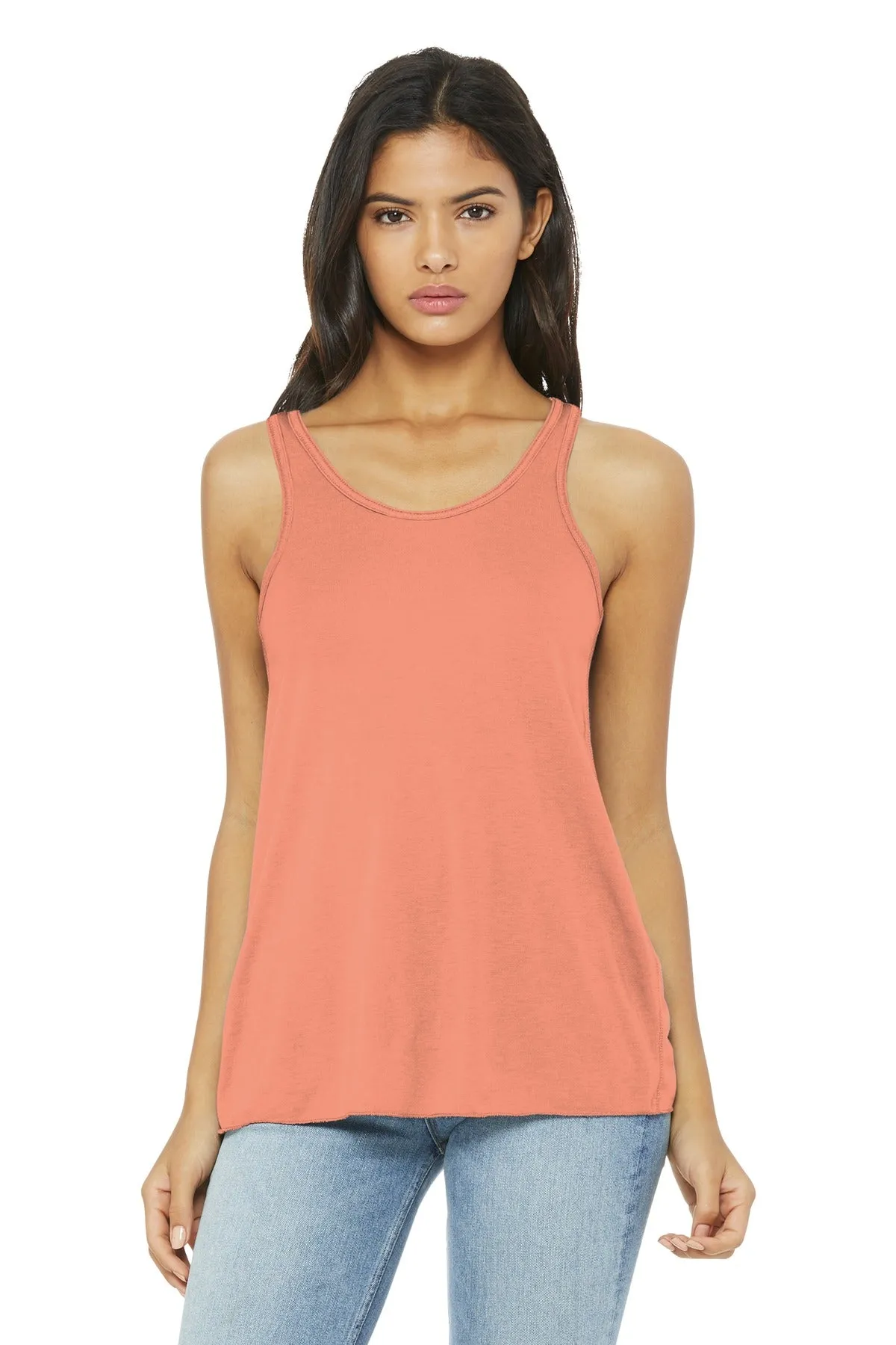 BELLA CANVAS Women's Flowy Racerback Tank. BC8800