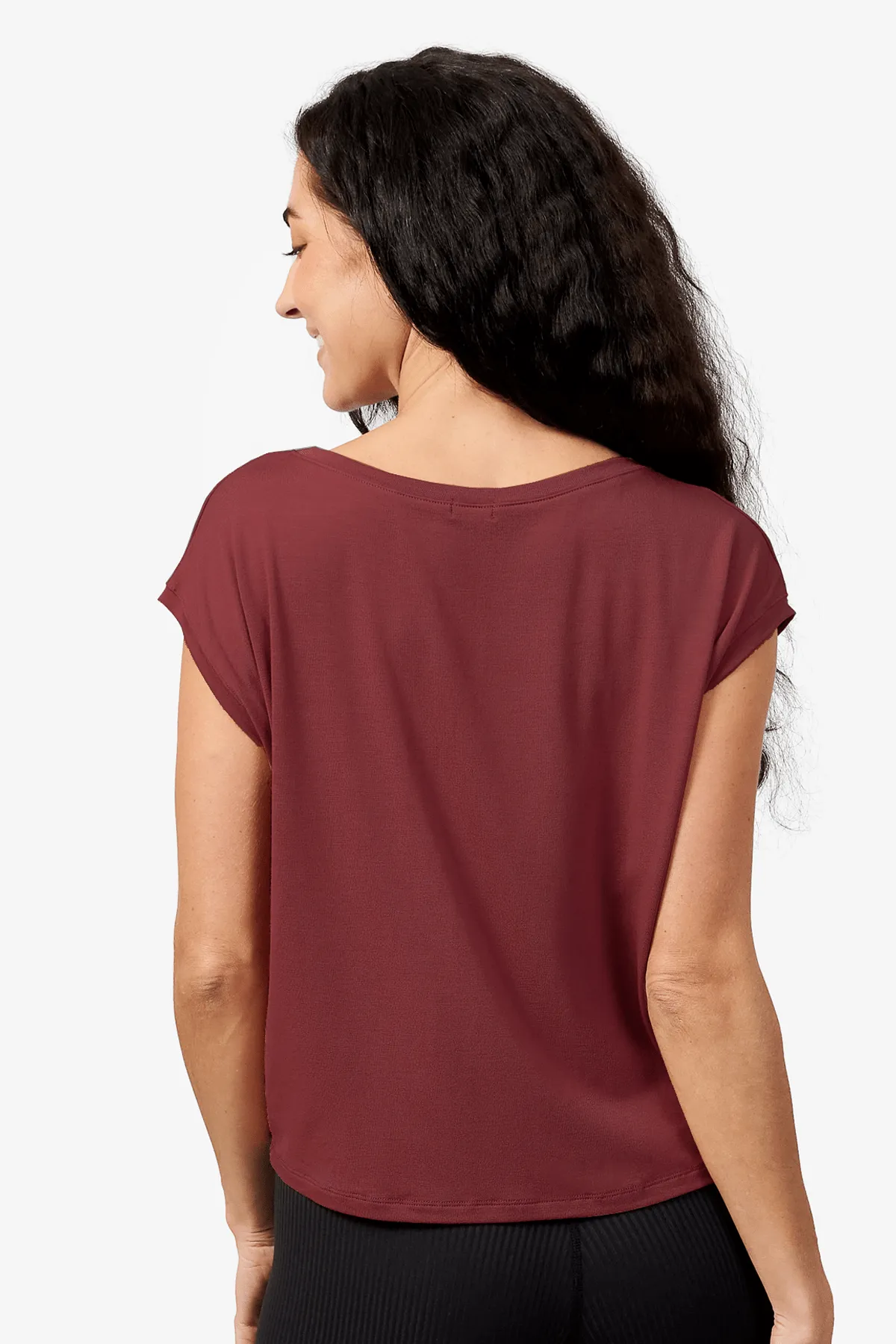 Box Tee in Sienna