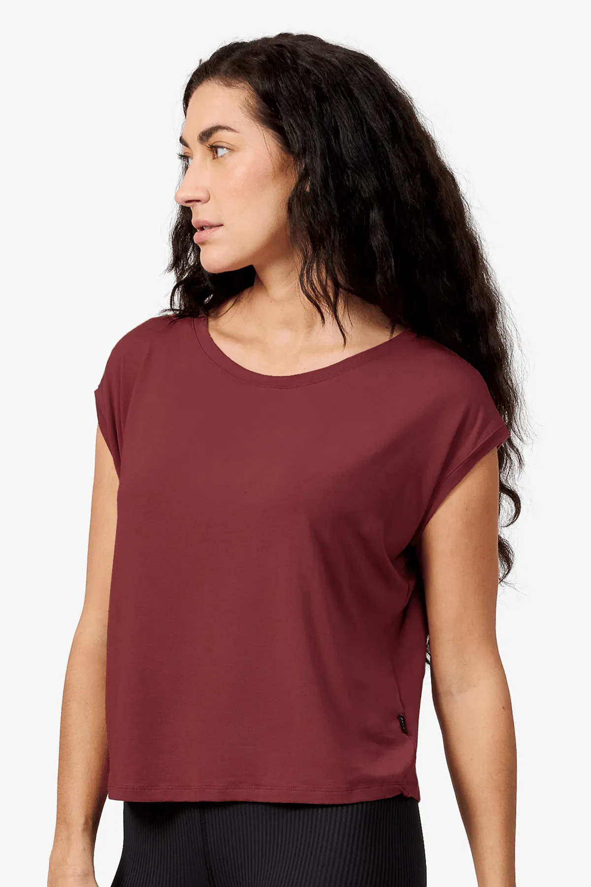 Box Tee in Sienna