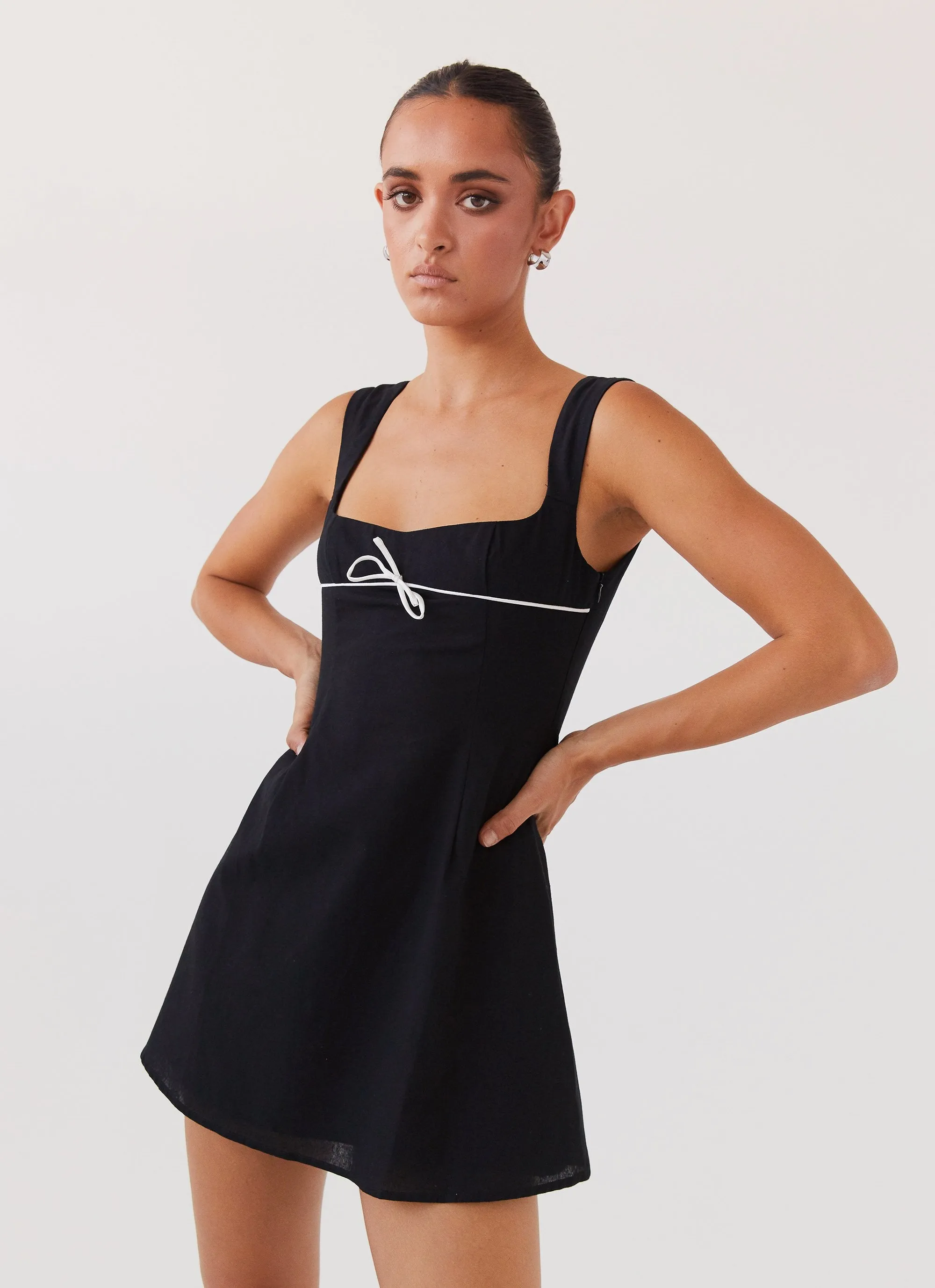 Cadence Mini Dress - Black