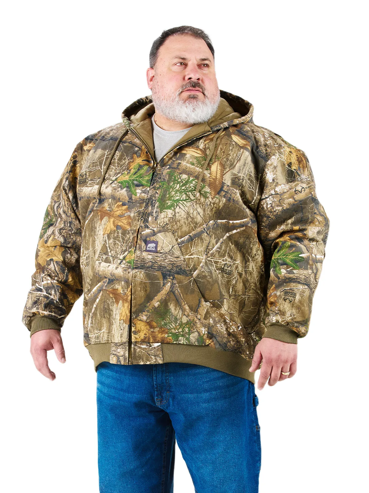 Camo Heritage Duck Hooded Active Jacket