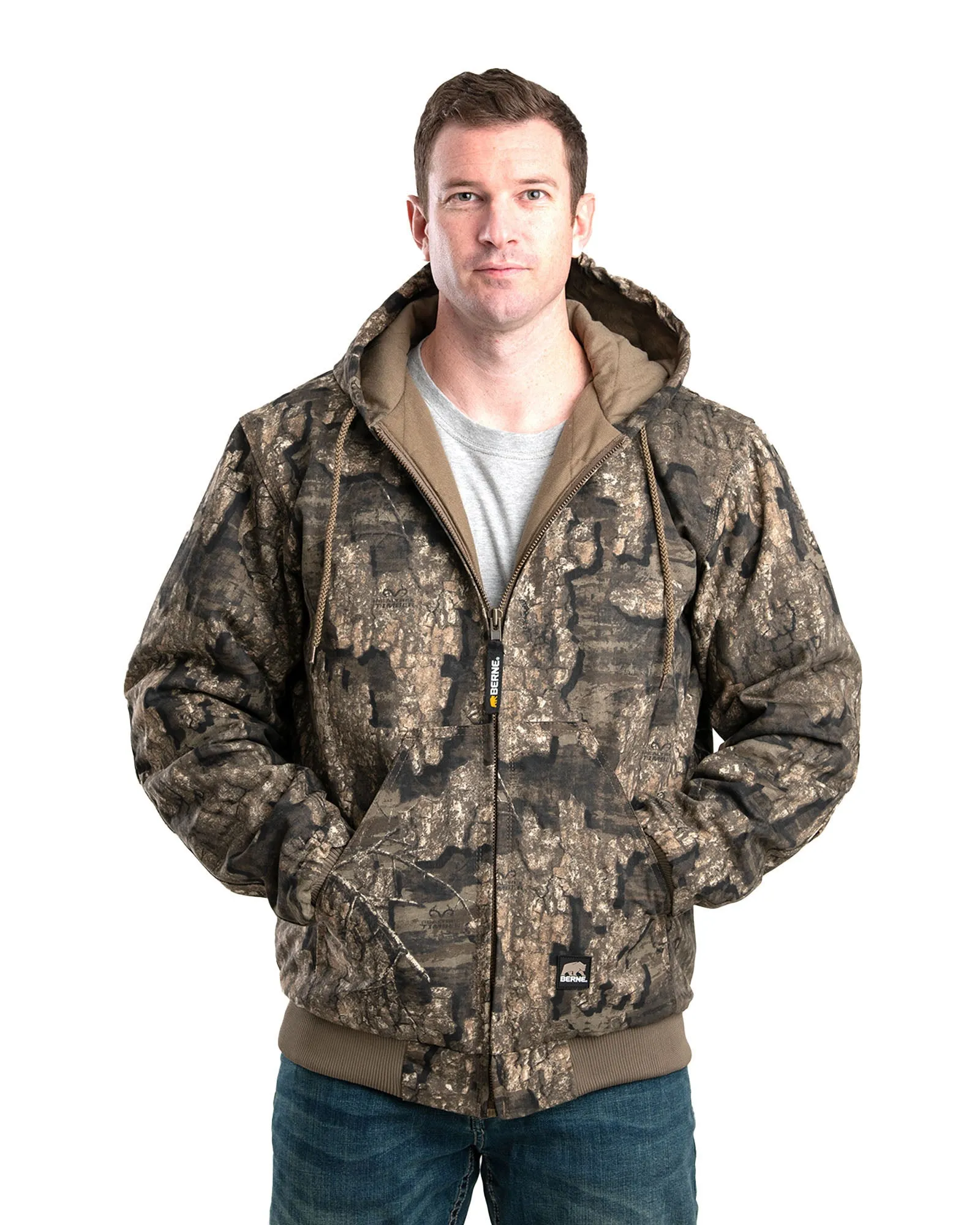 Camo Heritage Duck Hooded Active Jacket