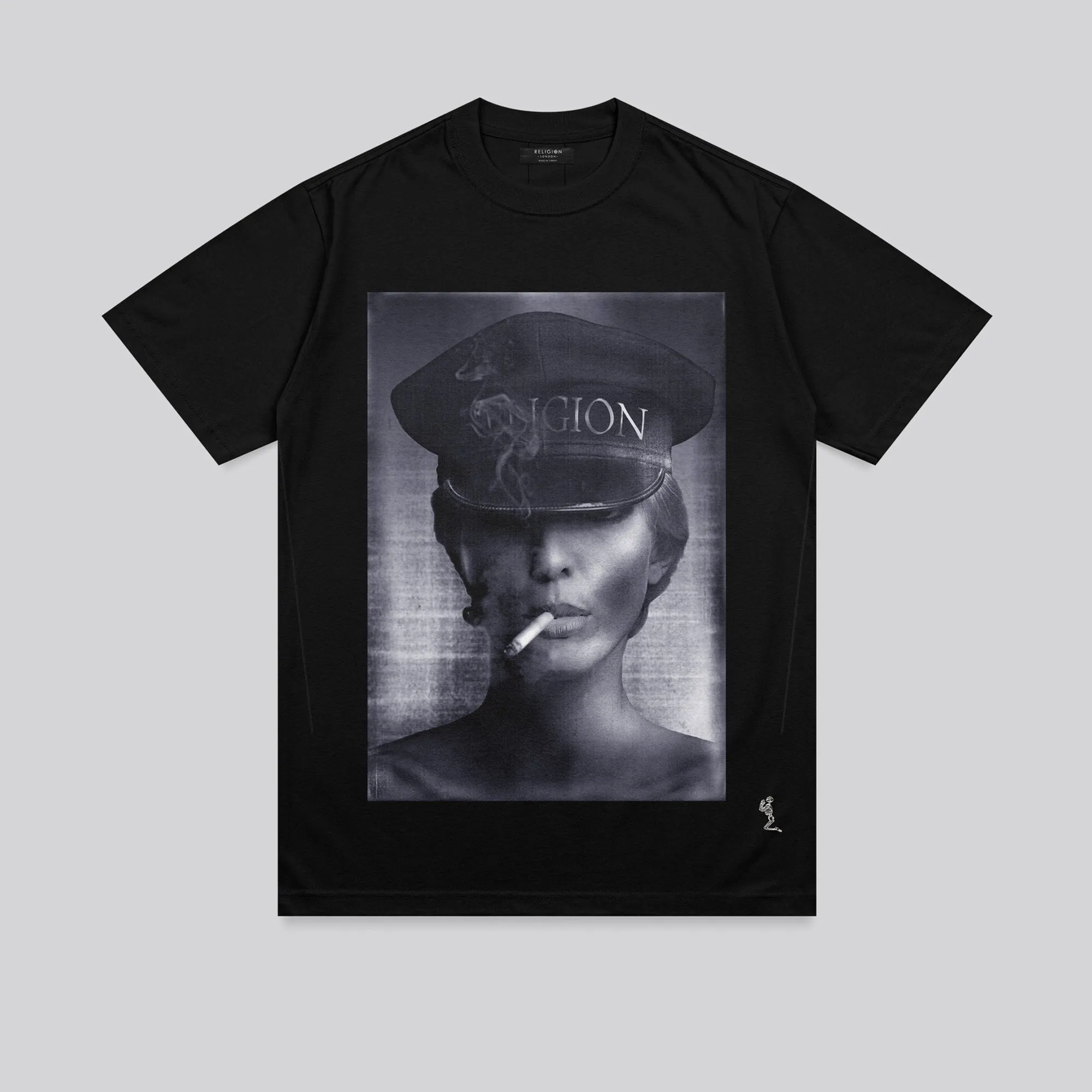 CAPTAIN T-SHIRT JET BLACK