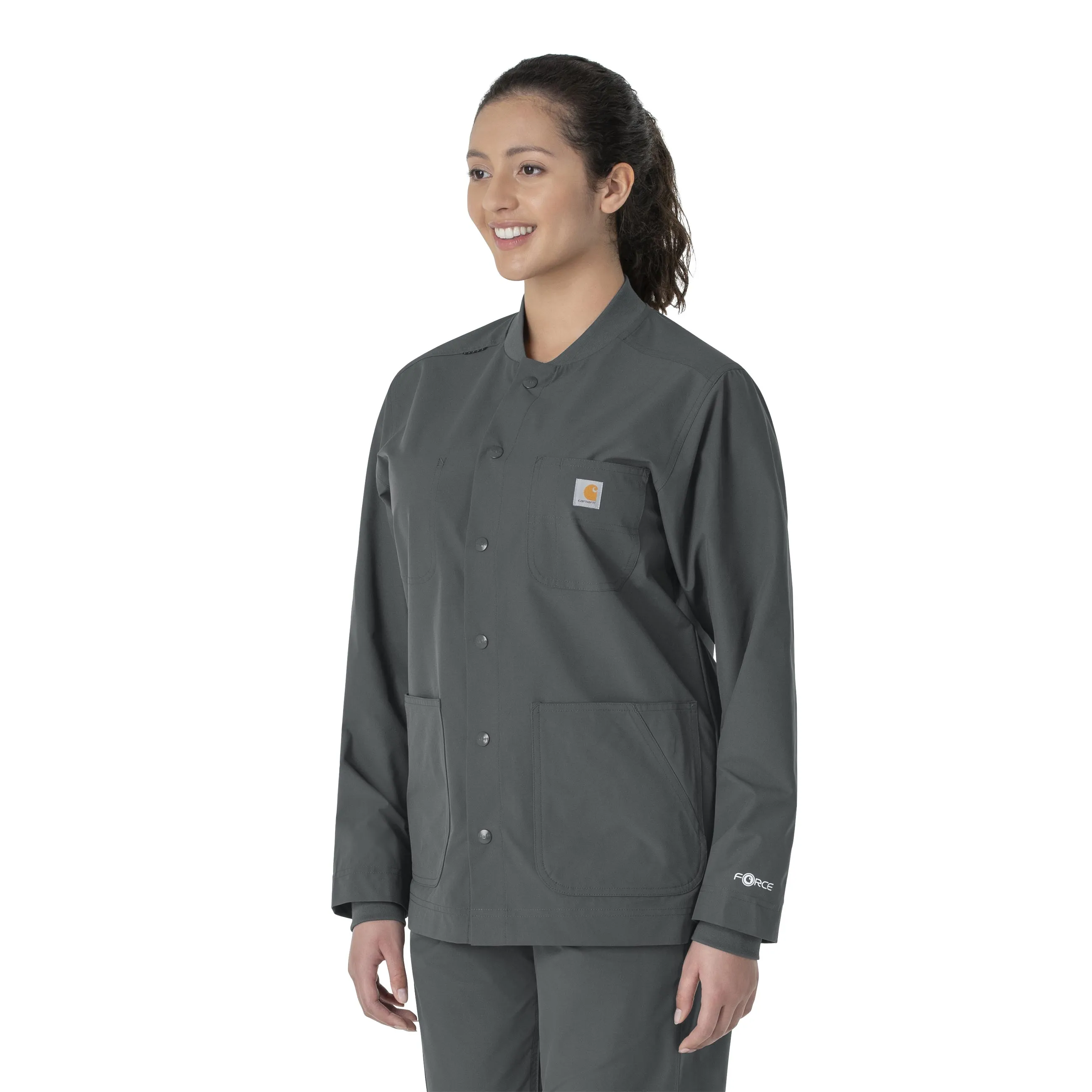 Carhartt Force Essentials Unisex Chore Coat - Pewter