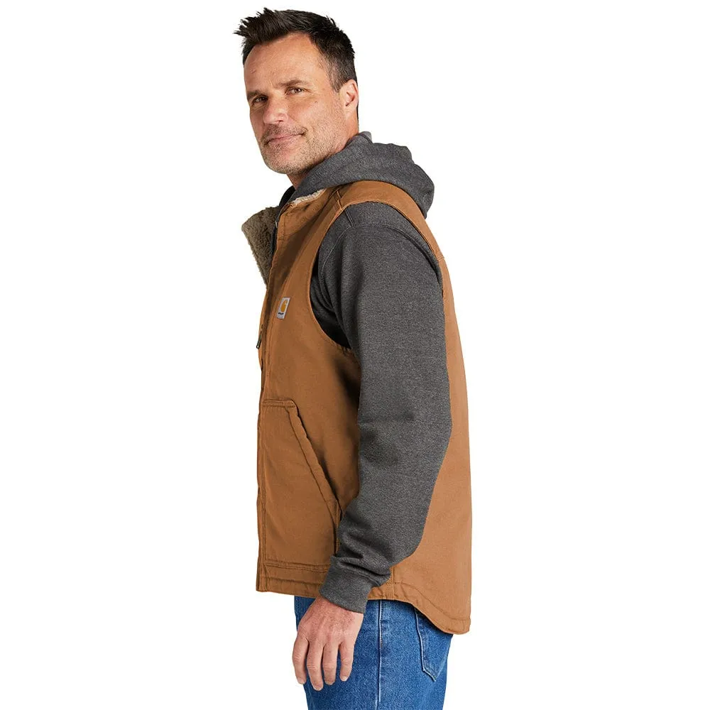 Carhartt - Men's Loose Fit Sherpa-Lined Mock Neck Vest