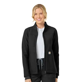 Carhartt Rugged Flex Women's Bonded Fleece Jacket - Black