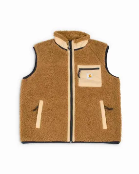 Carhartt W.I.P. Hamilton Brown/Dusty Brown Prentis Vest Liner with Optimal Modifiers