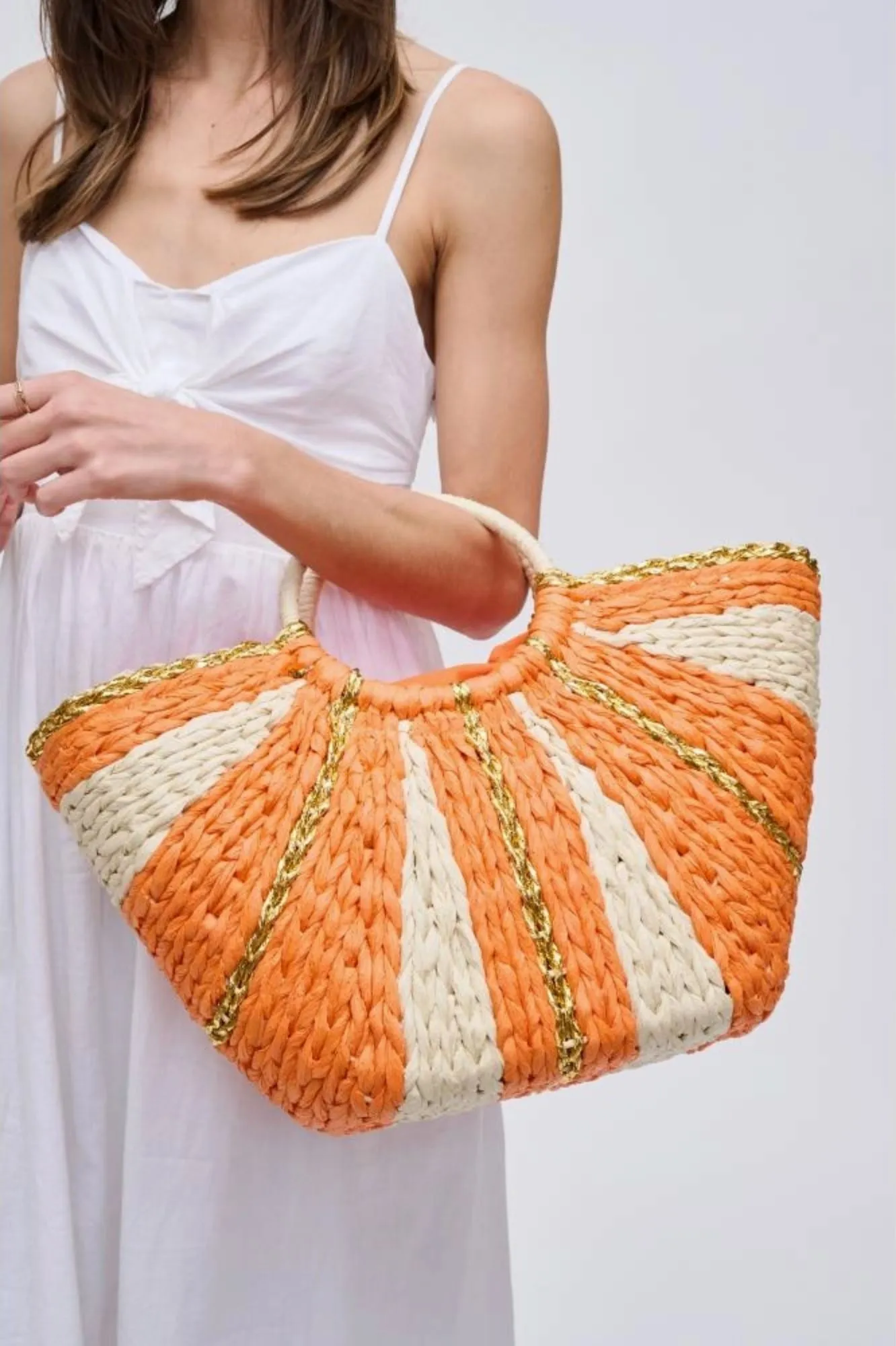 Carmen Straw Summer Tote