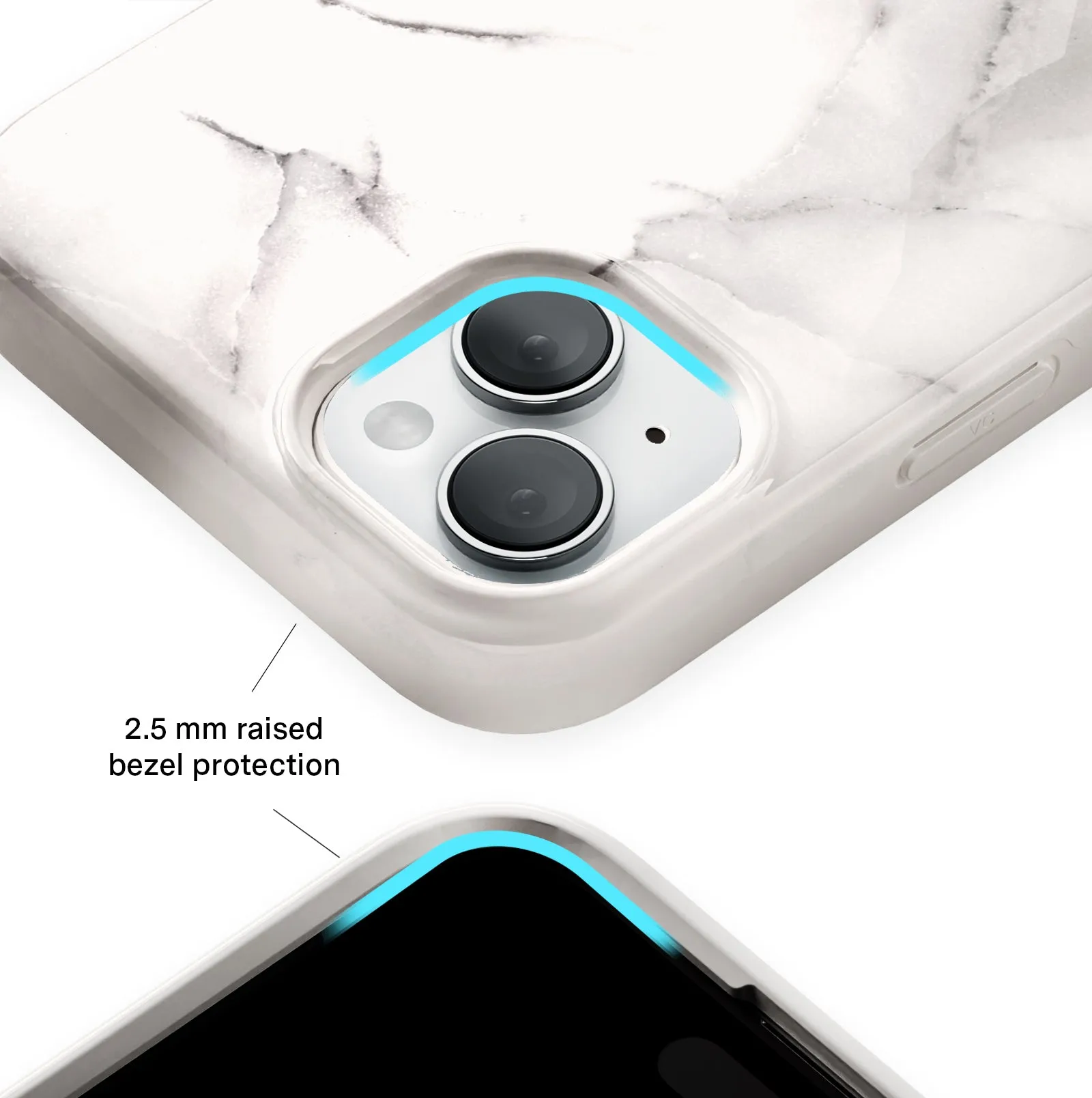 Carrara Marble iPhone Case