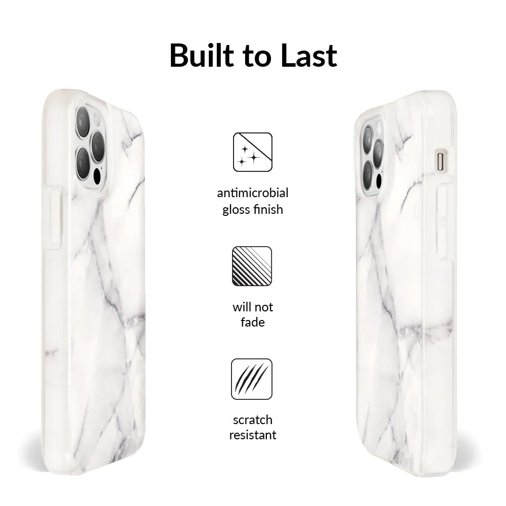 Carrara Marble iPhone Case