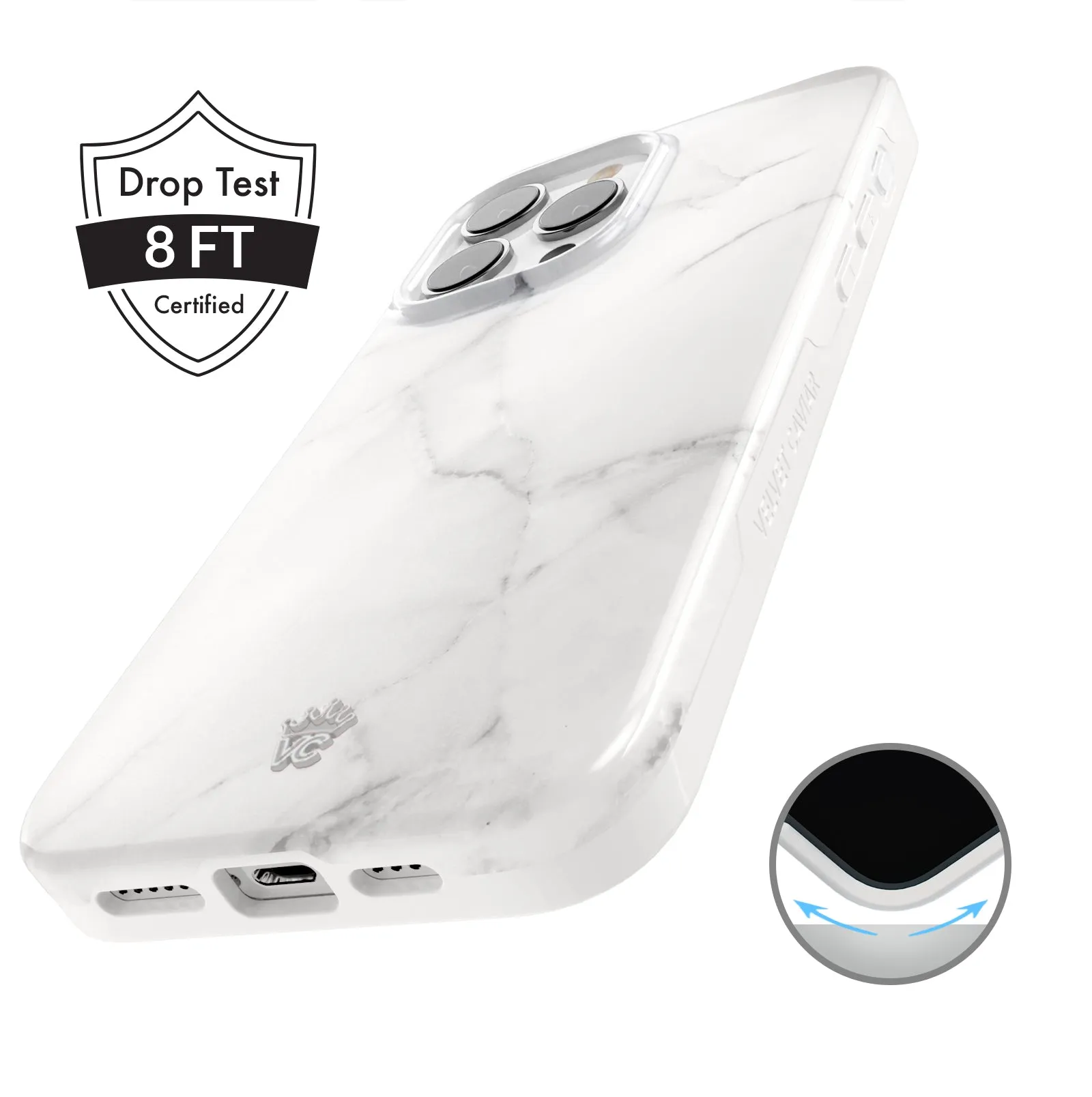 Carrara Marble iPhone Case