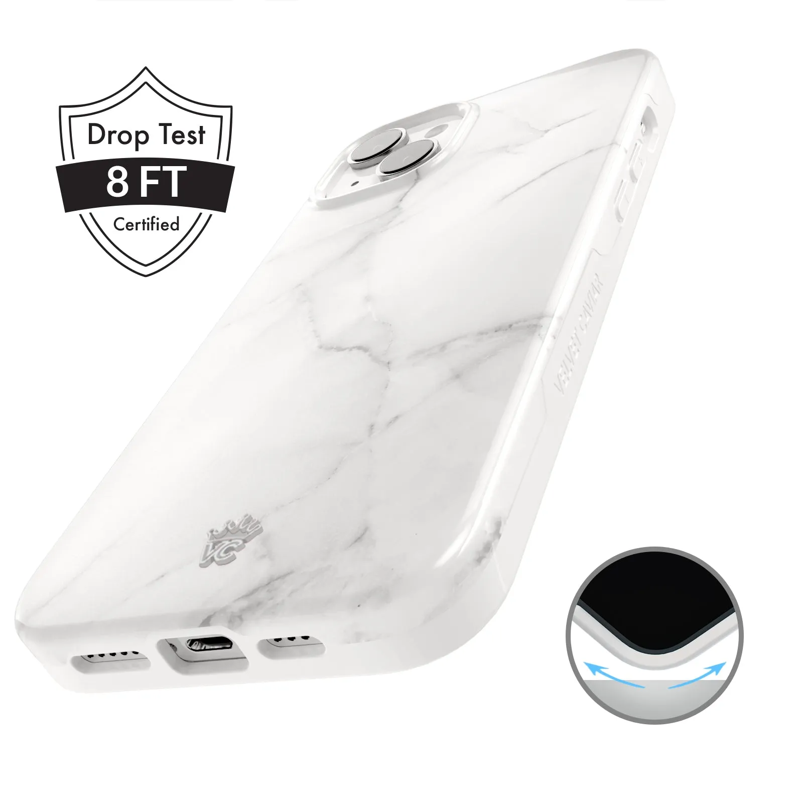 Carrara Marble iPhone Case