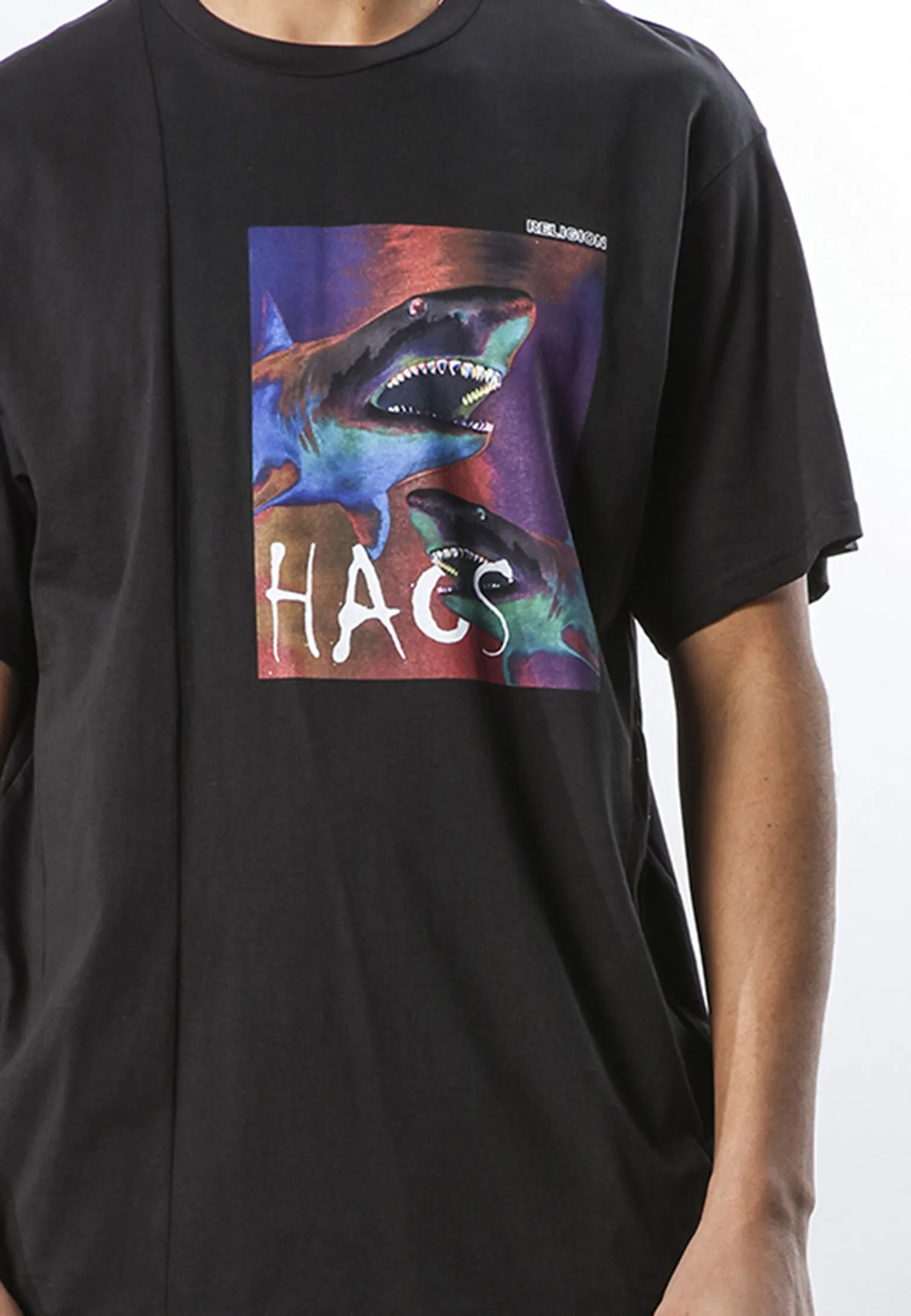 CHAOS SHARK T-SHIRT BLACK