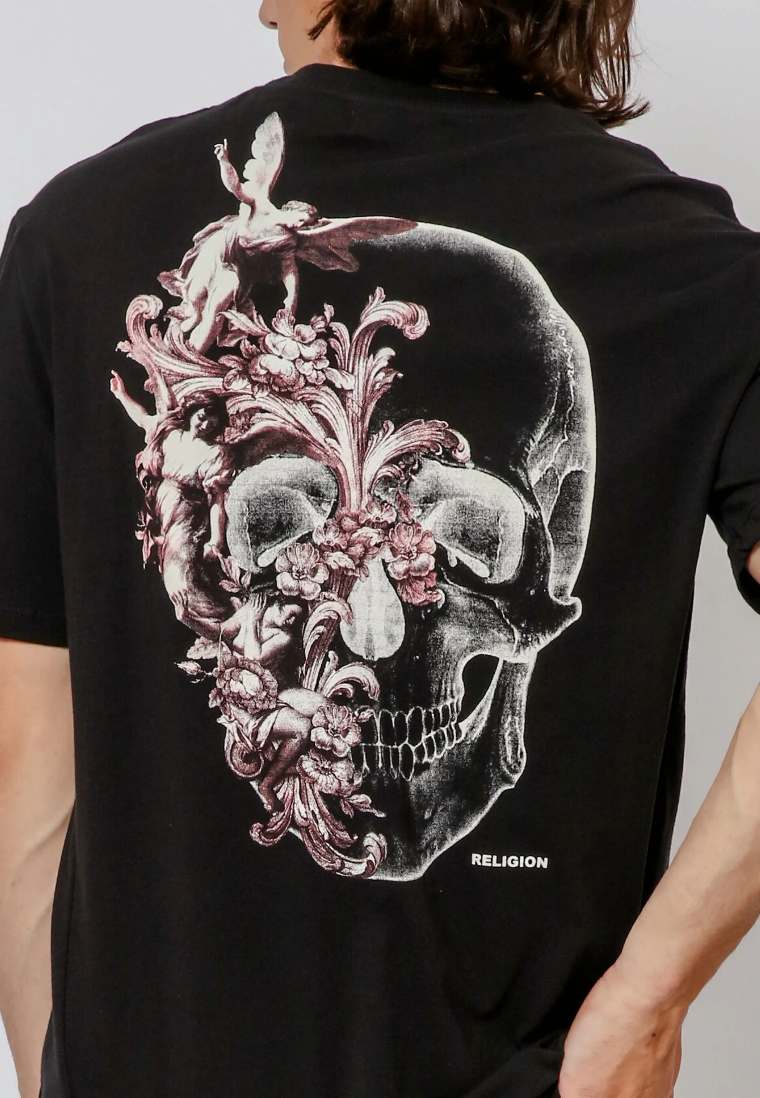 CHERUBS SKULL T-SHIRT BLACK