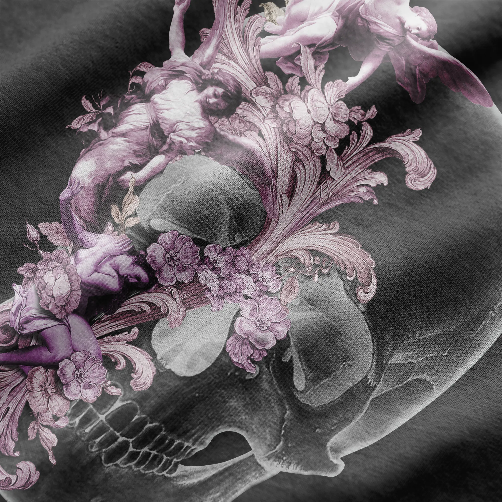 CHERUBS SKULL T-SHIRT BLACK