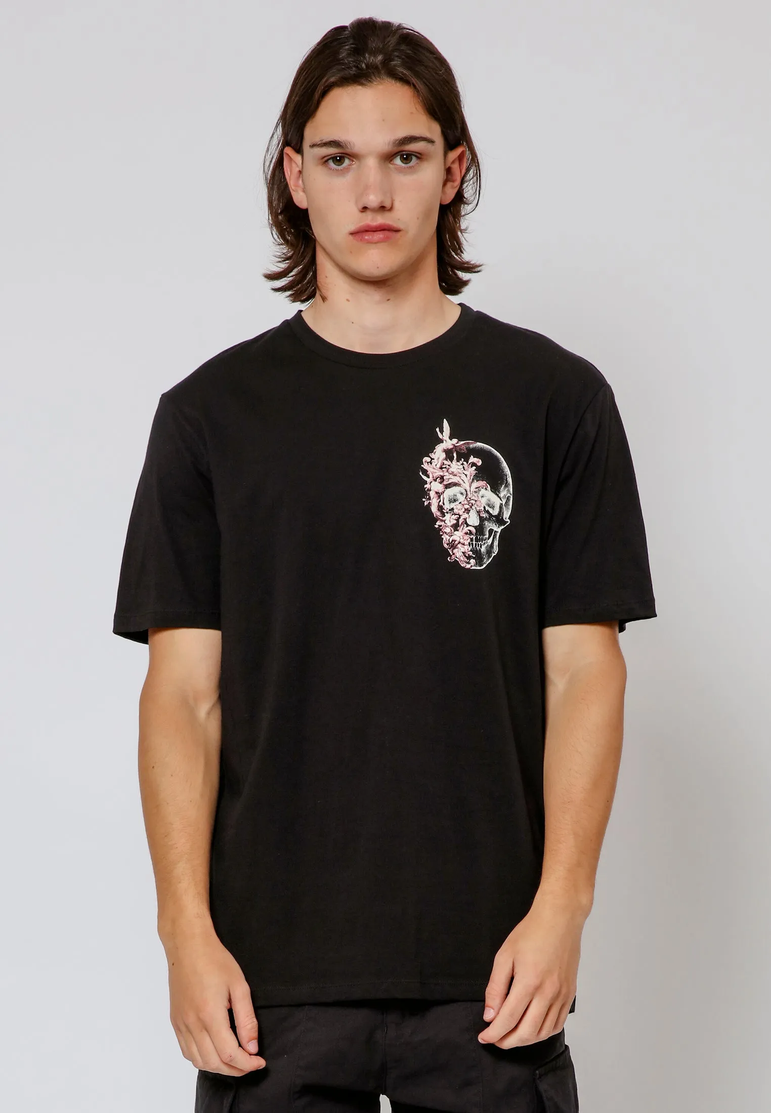 CHERUBS SKULL T-SHIRT BLACK