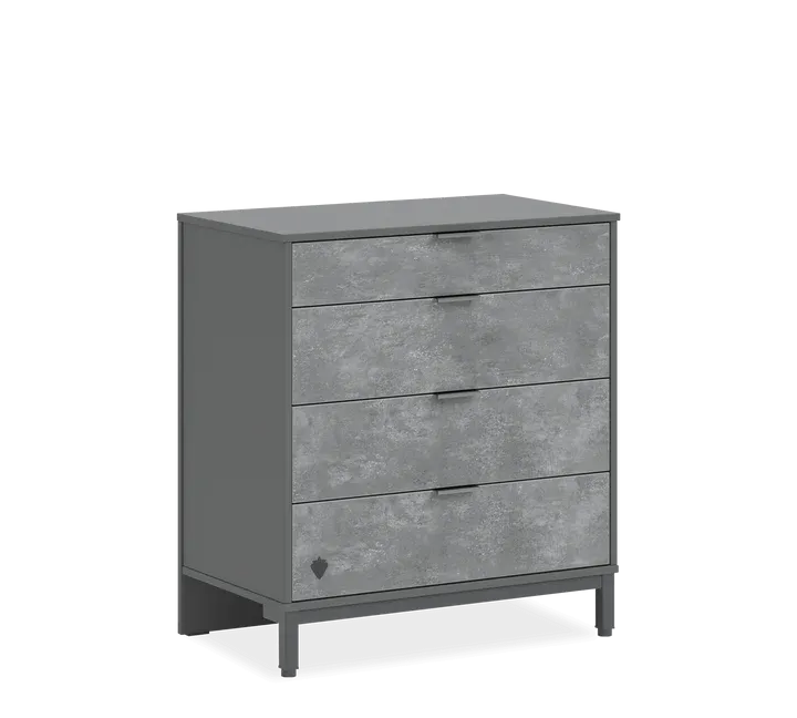 Cilek Space Gray Dresser