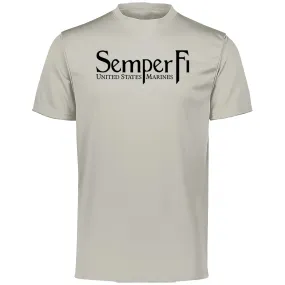 Closeout Black Semper Fi Performance Tee