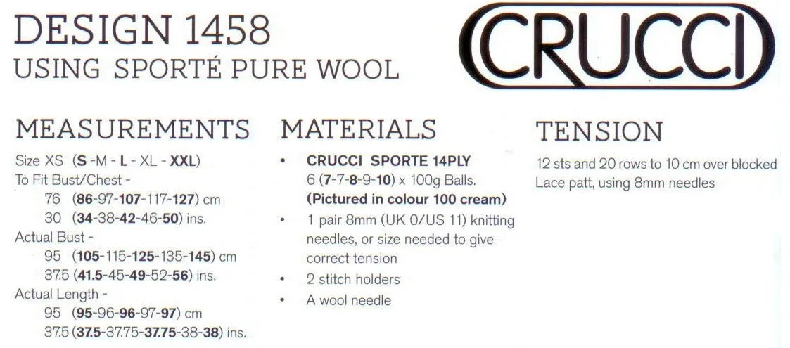 CRUCCI LEAFLET 1458