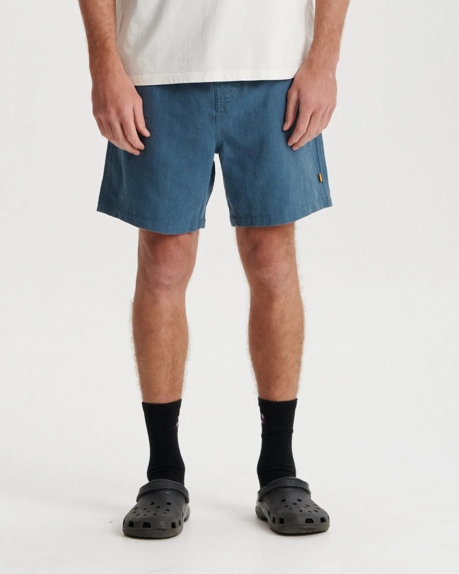 Cruiser Linen Short - Azure