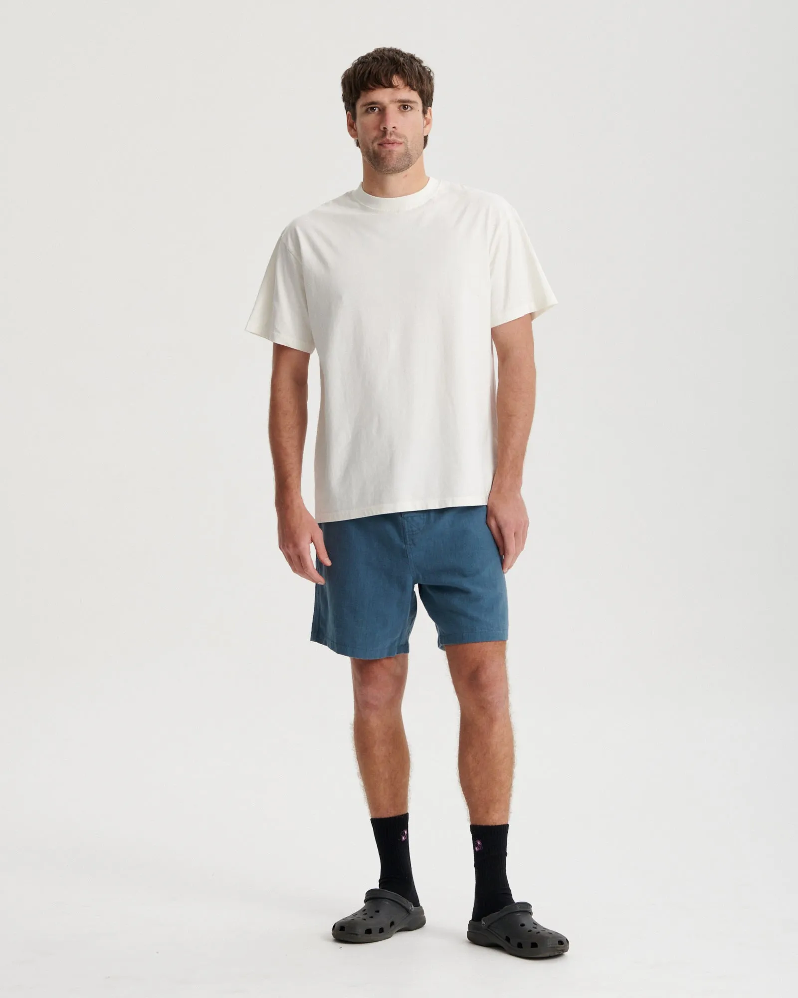 Cruiser Linen Short - Azure