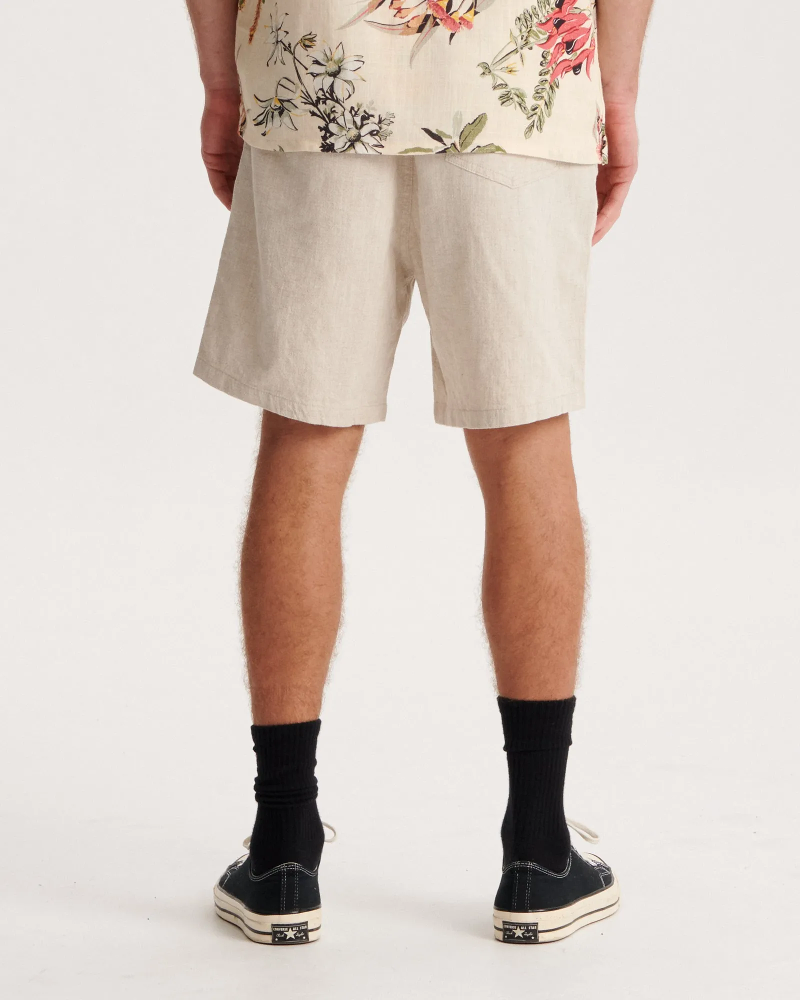 Cruiser Linen Short - Ecru