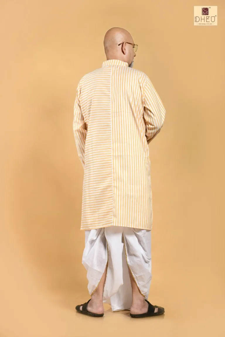 Dekhbo Tomare-Dheu Designer Kurta-Dhoti(Optional) set