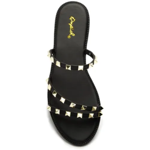 Desmond Strappy Studded Slide Sandal