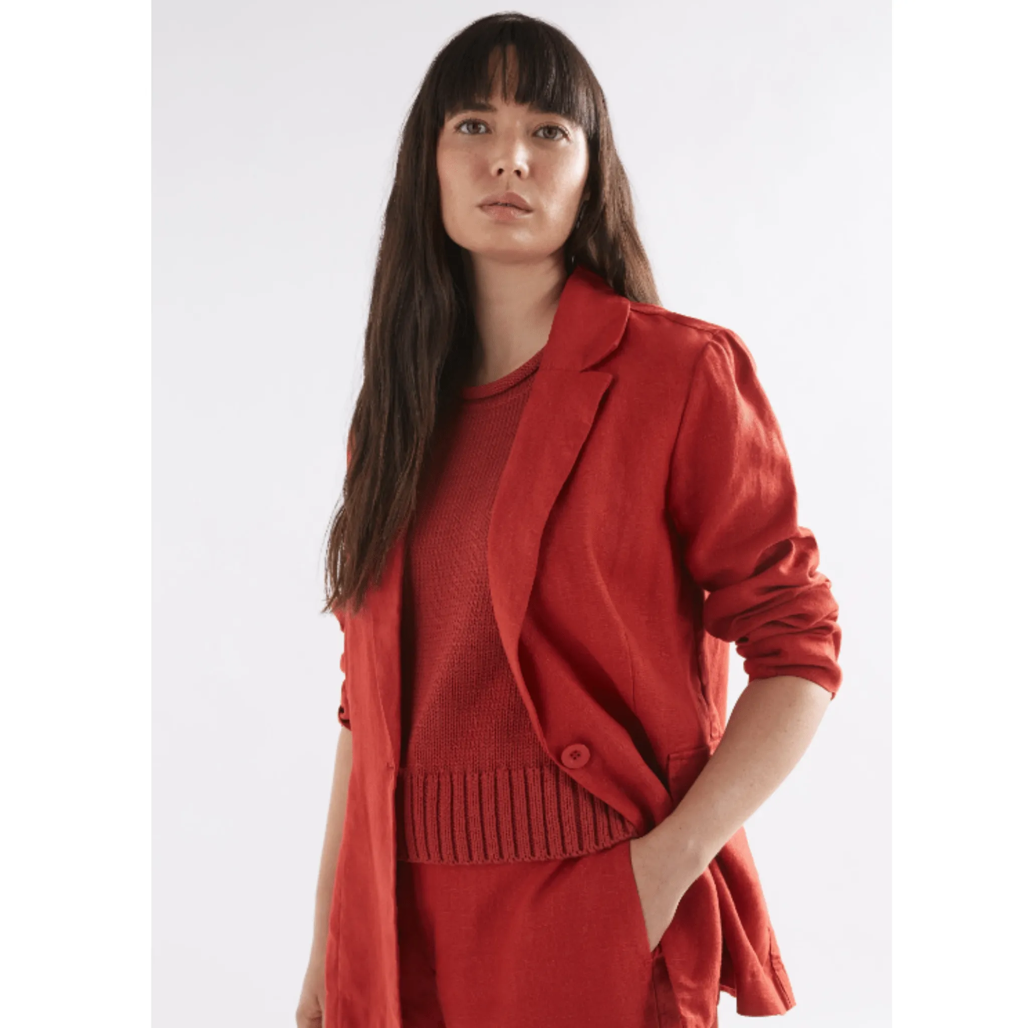 Elk The Label Ilona Blazer Sangria