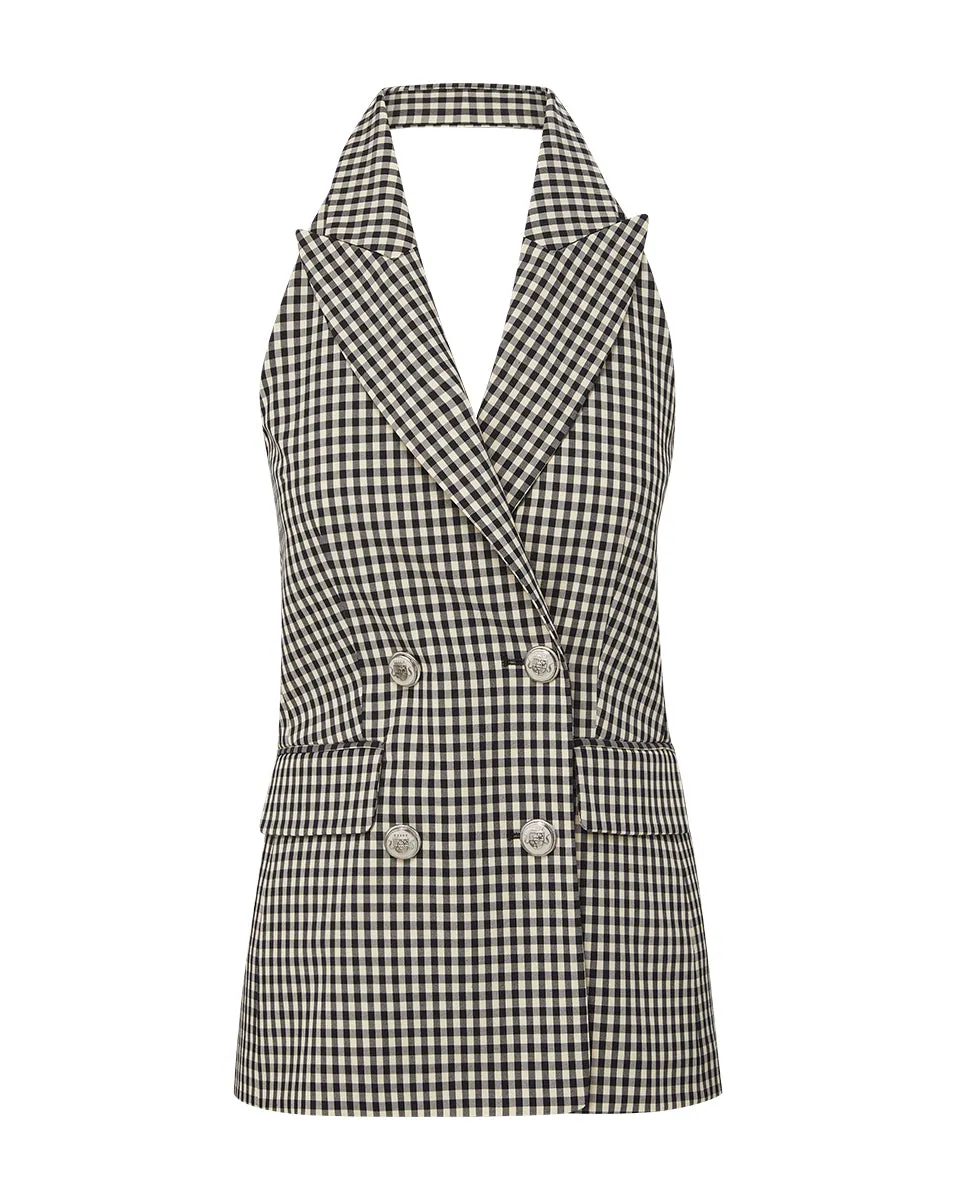 Enfield Gingham Vest