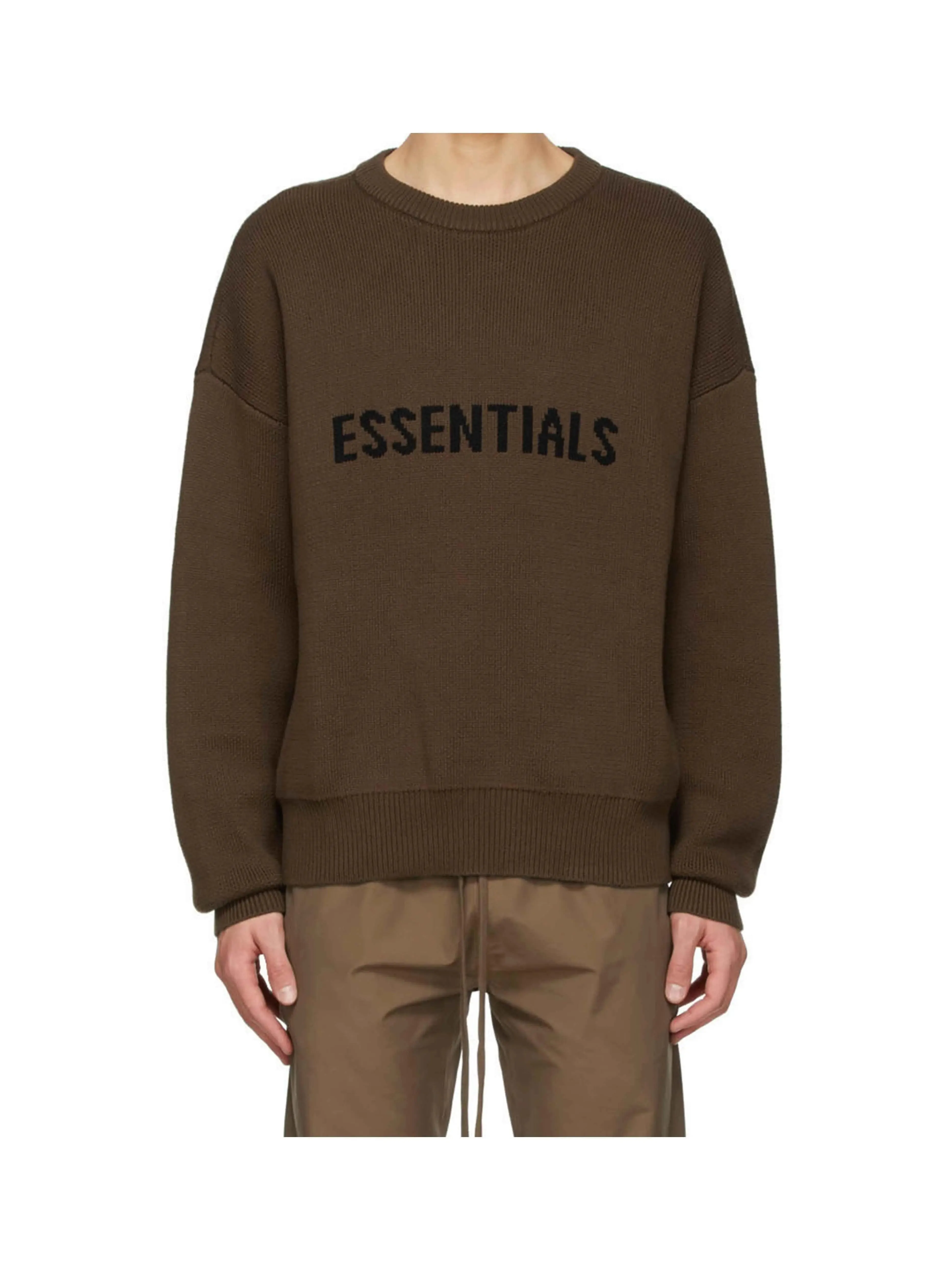 Fear Of God Essentials x SSENSE Knit Sweater Rain Drum