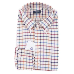 Finamore Soft Brushed Twill Cotton Shirt